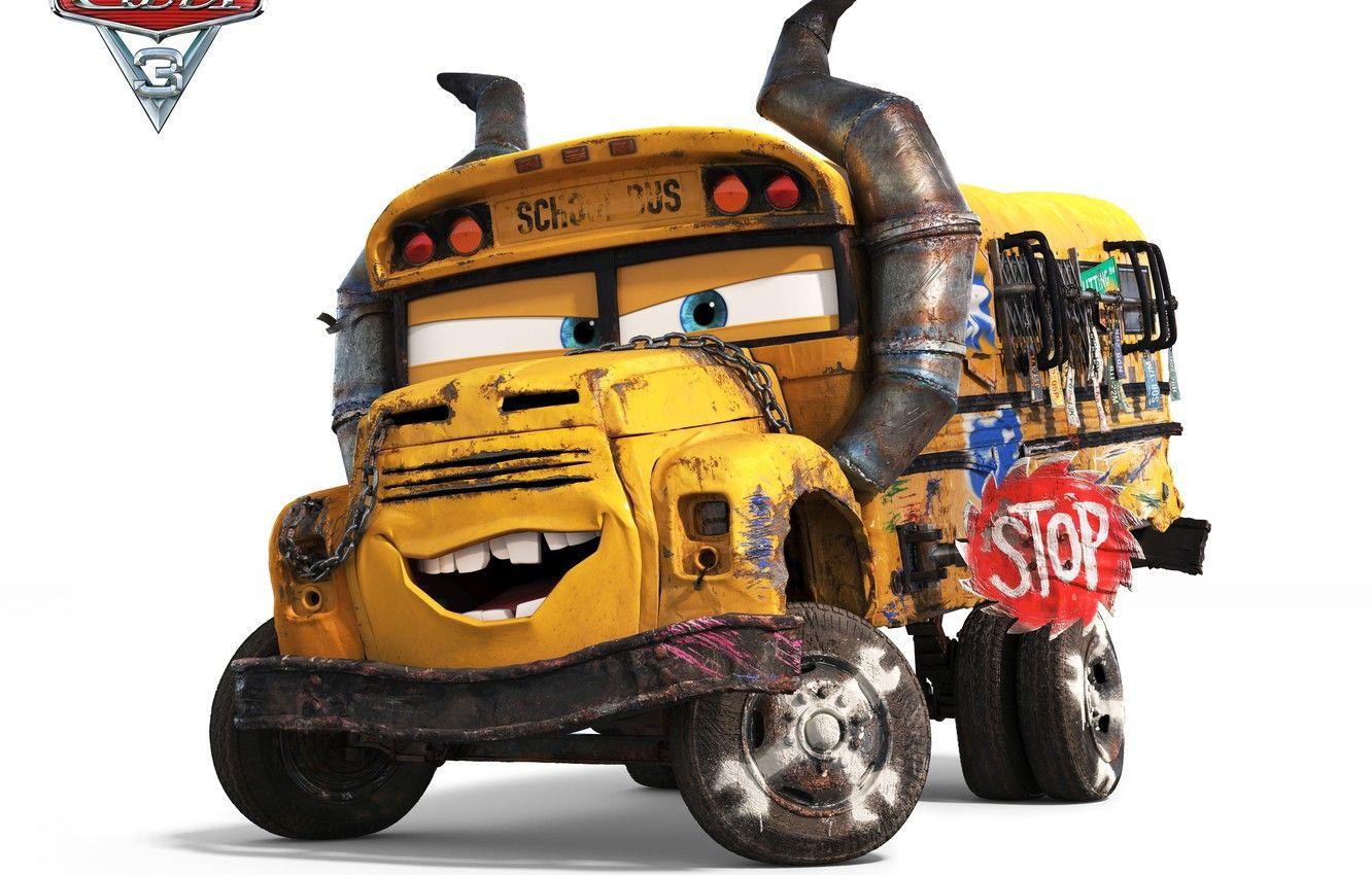 1332x850 Wallpaper Disney, Pixar, Cars, bus, animated film, animated movie