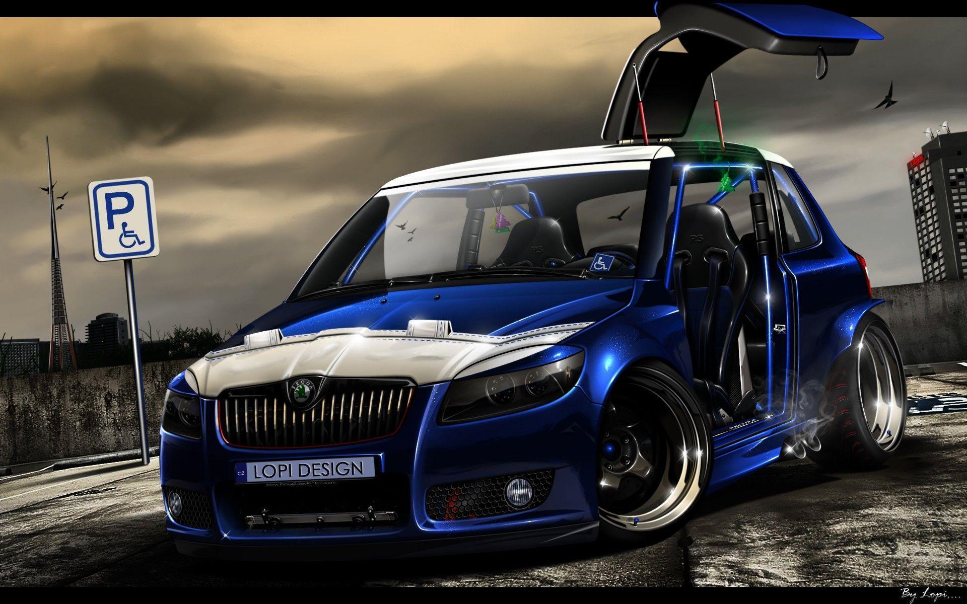 1920x1200 Tuning Cars Wallpaper