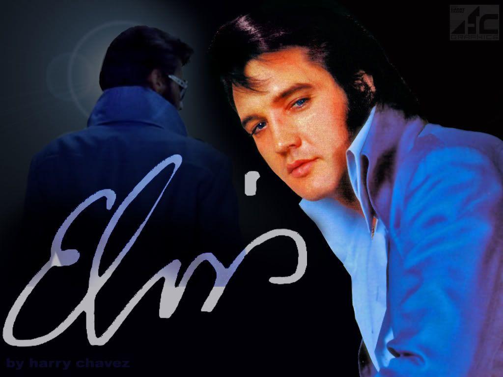 1024x768 TCB Elvis Wallpaper