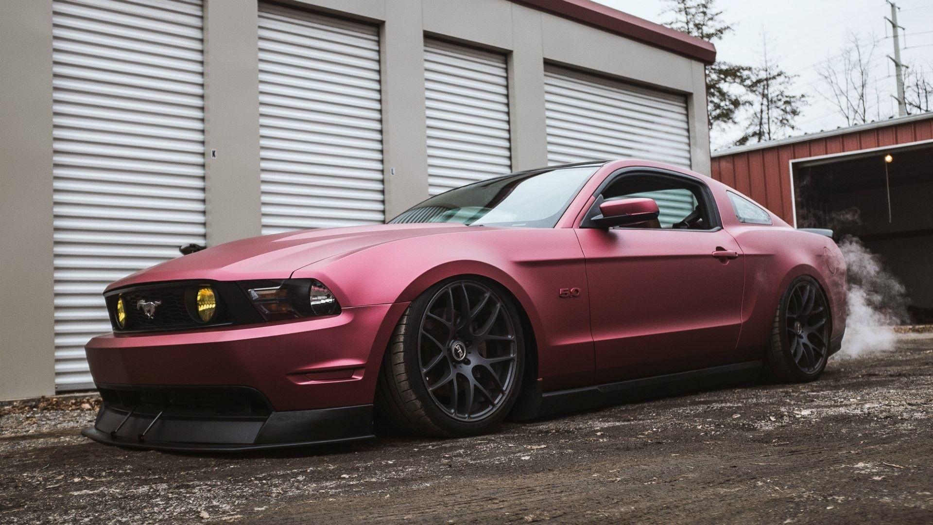 1920x1080 ford Mustang, #blue, #vehicle, #red, #ford, Car Wallpaper