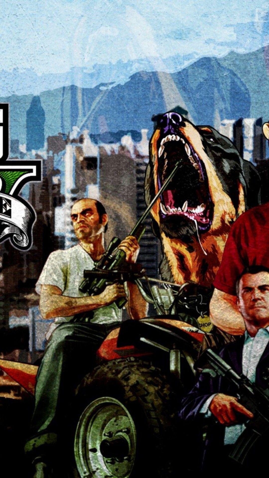 1080x1920 GTA 5 HD Wallpaper iPhone 6 / 6S Plus