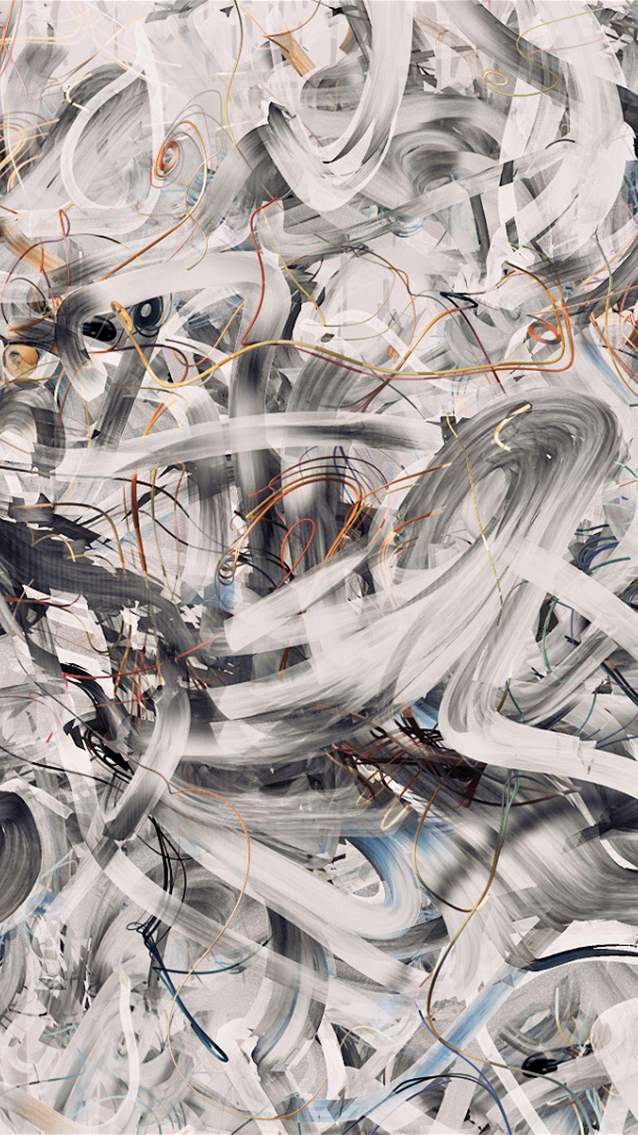 1242x2208 Pattern Background Abstract Art Contemporary