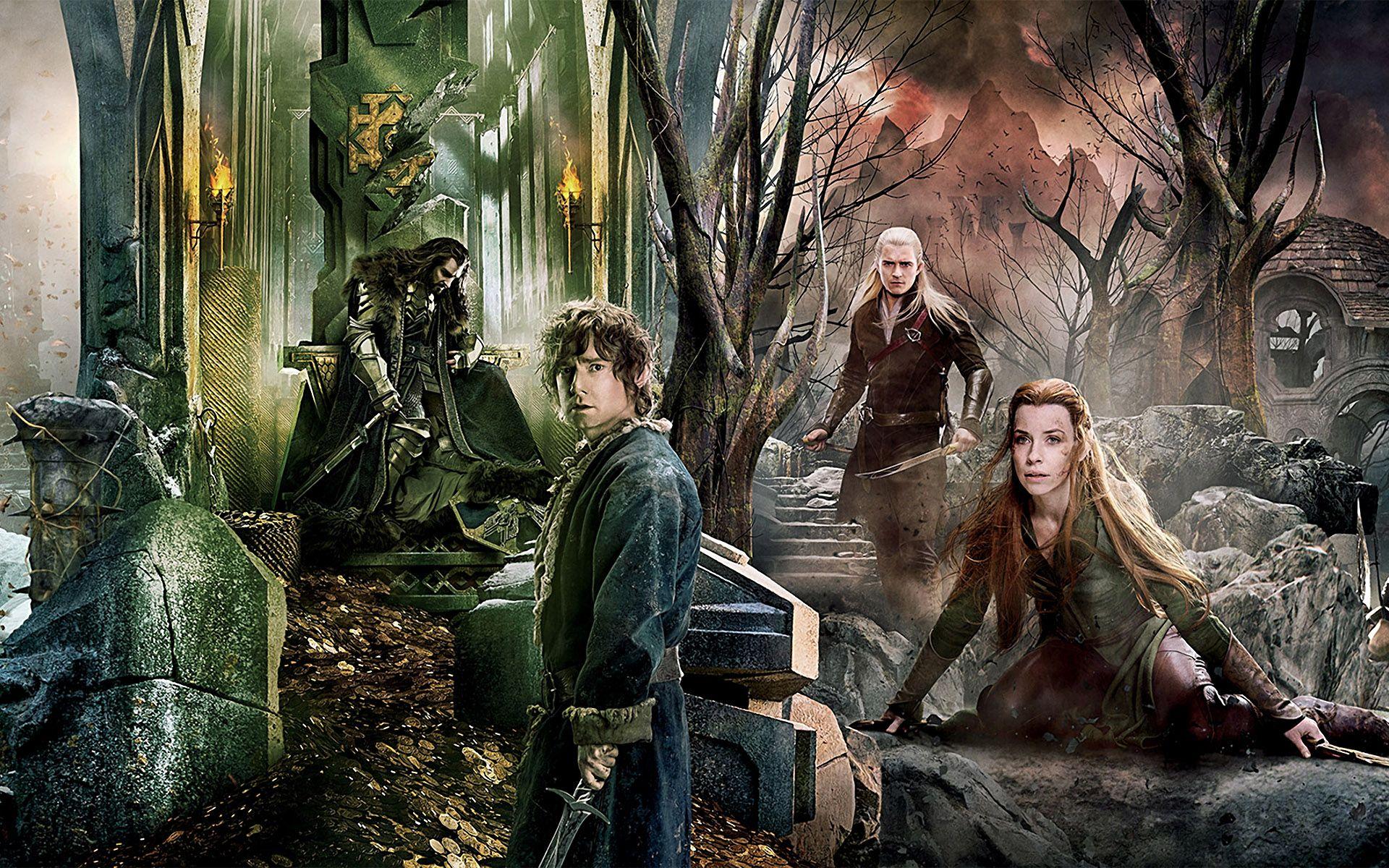 1920x1200 The Hobbit Trilogy Wallpaper. The Hobbit
