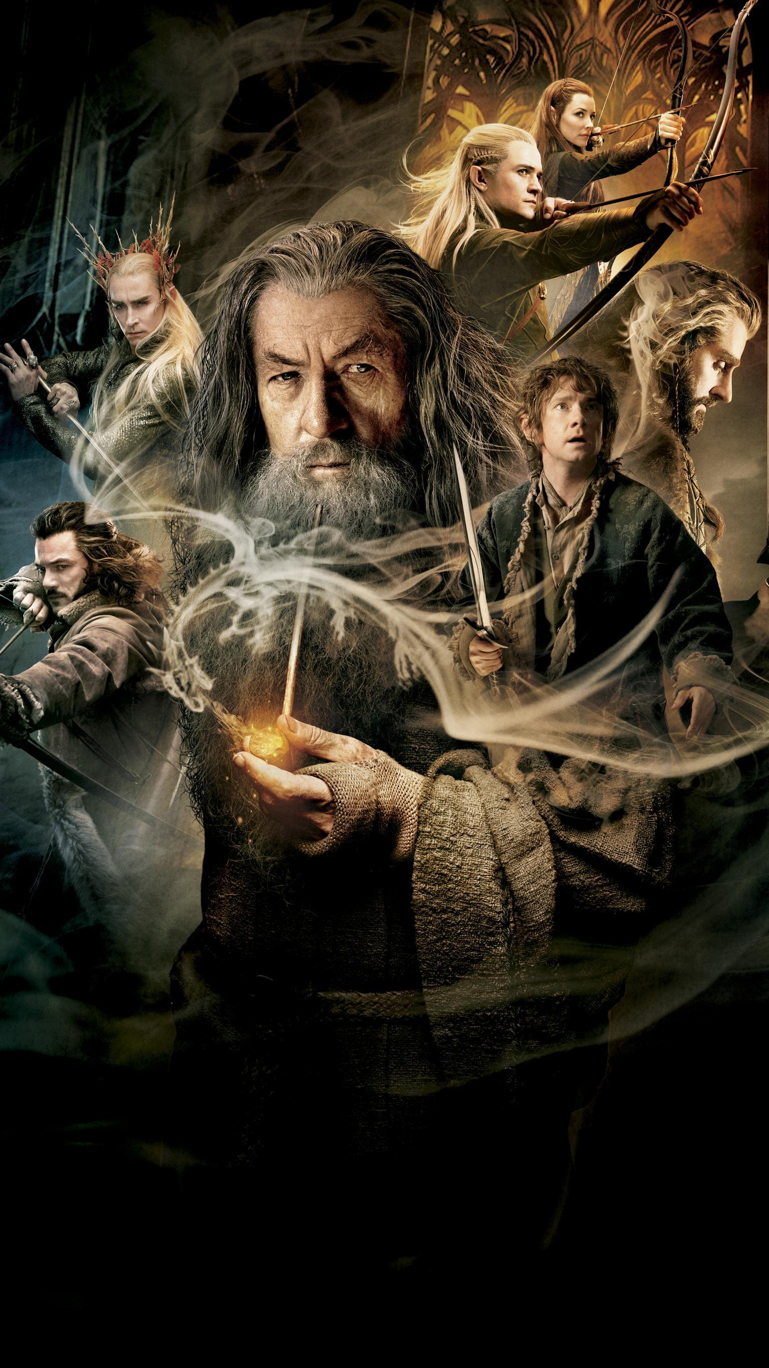 1536x2732 The Hobbit: The Desolation of Smaug (2013) Phone Wallpaper