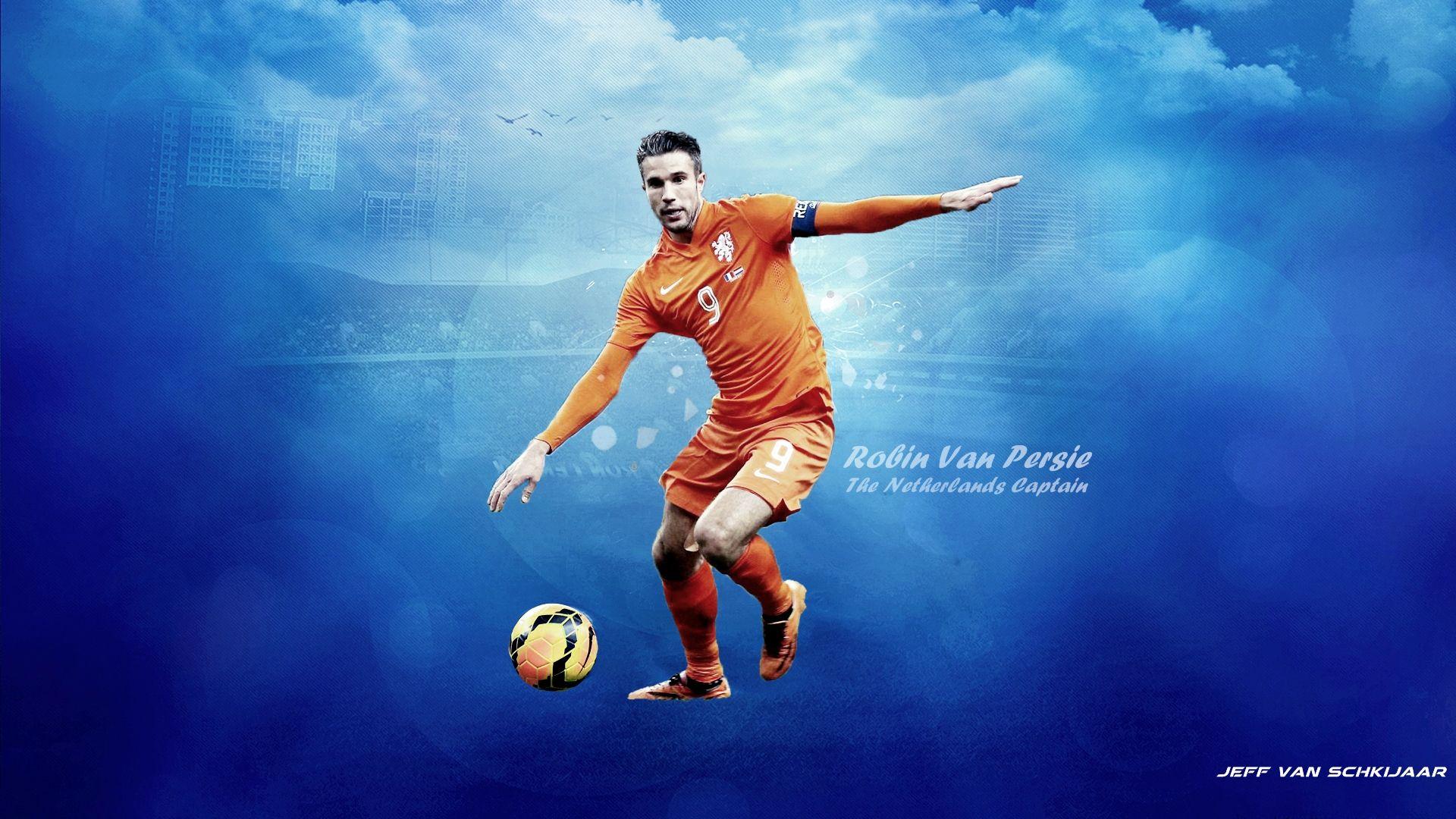 1920x1080 Robin van Persie Football Wallpaper