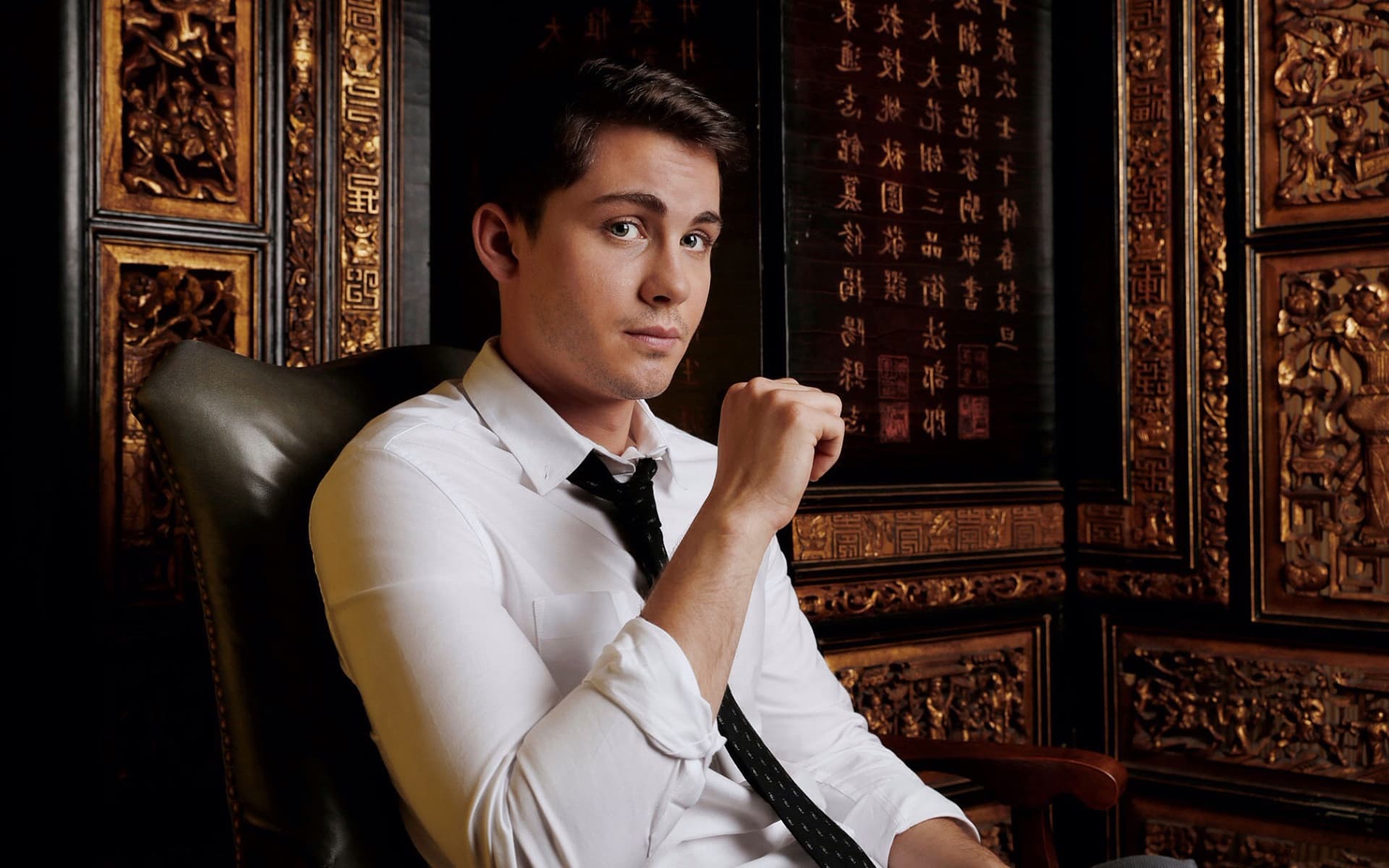 1920x1200 Logan Lerman Desktop HD Wallpaper 60630 1920x1200px