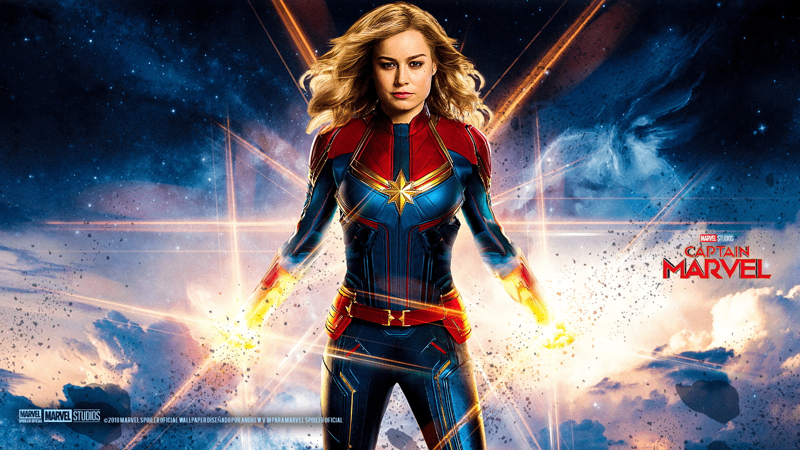 1600x900 Captain Marvel HD Wallpaper For Laptop