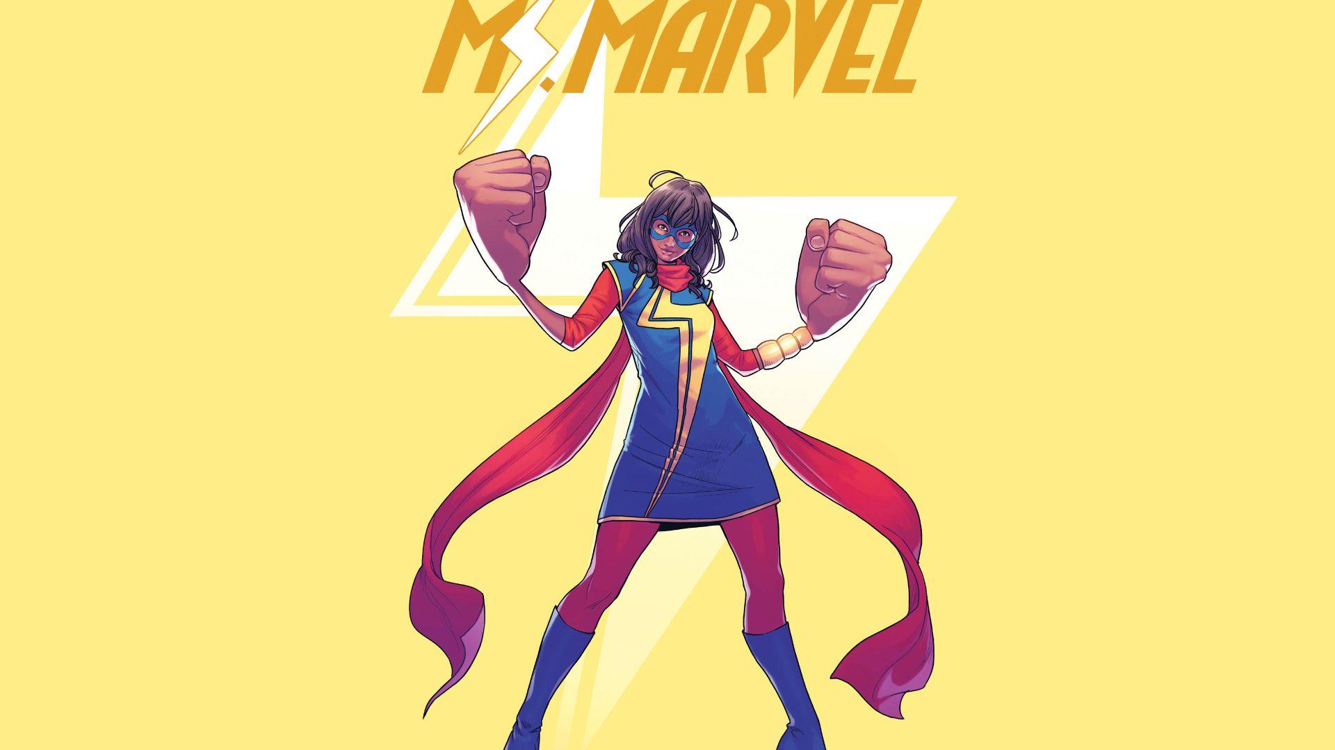 1920x1080 MCU Kamala Khan As Ms. Marvel 1080P Laptop Full HD