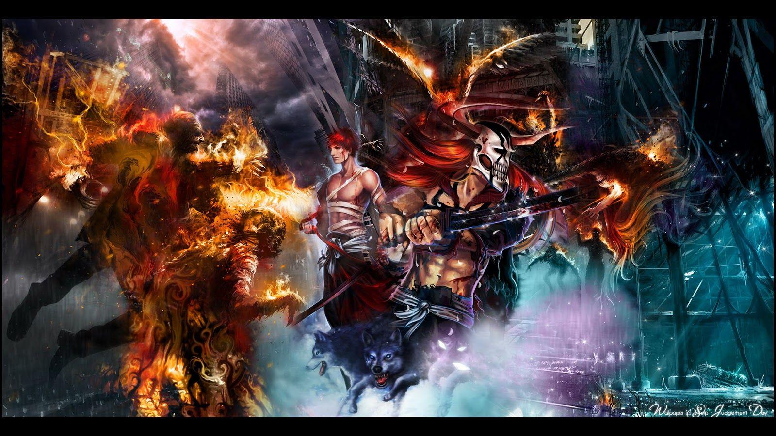 1600x900 hd wallpaper: Kruosaki Ichigo Vasto Lorde Sword 0019