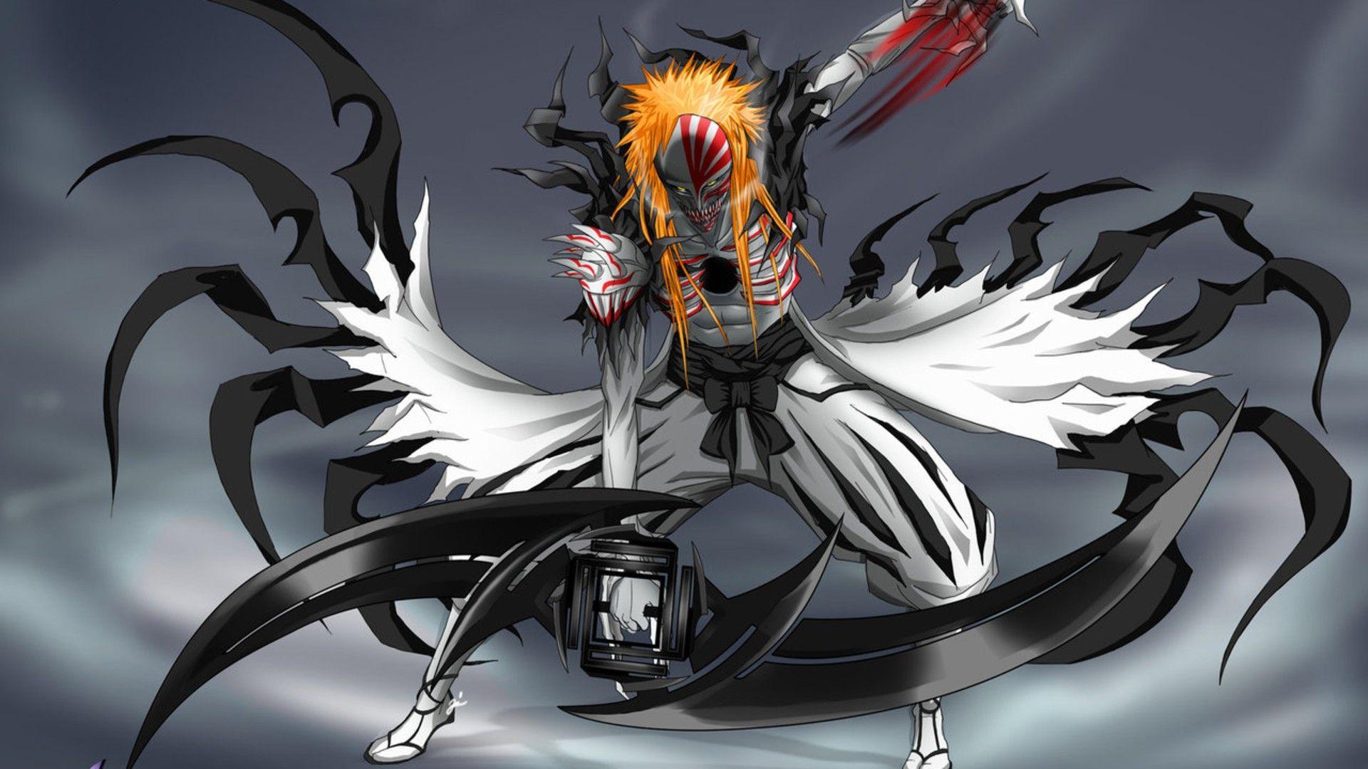 1920x1080 Bleach, Kurosaki Ichigo, robes, anime, manga, hollow ichigo