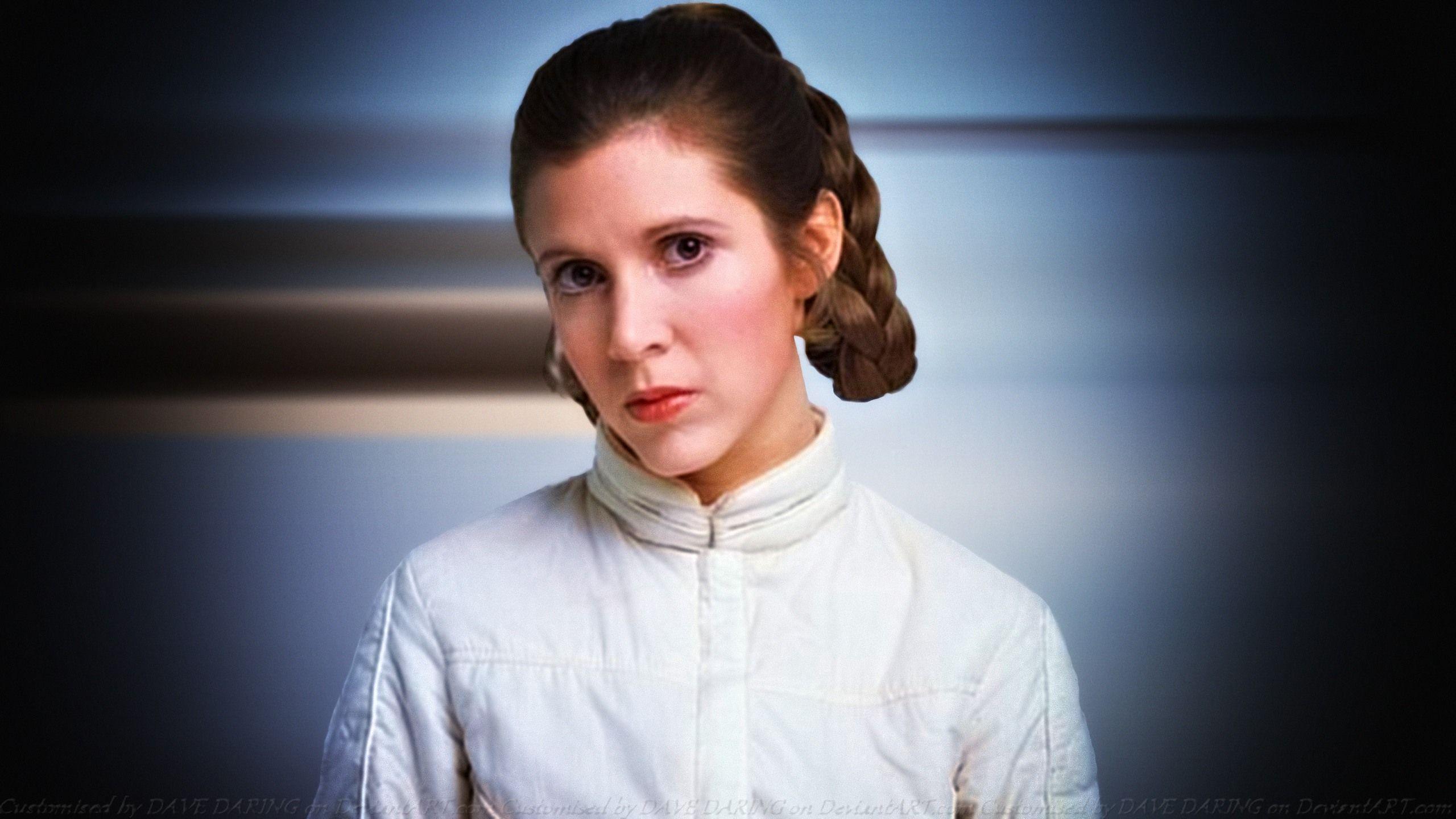 2560x1440 Carrie Fisher Princess Leia XXII