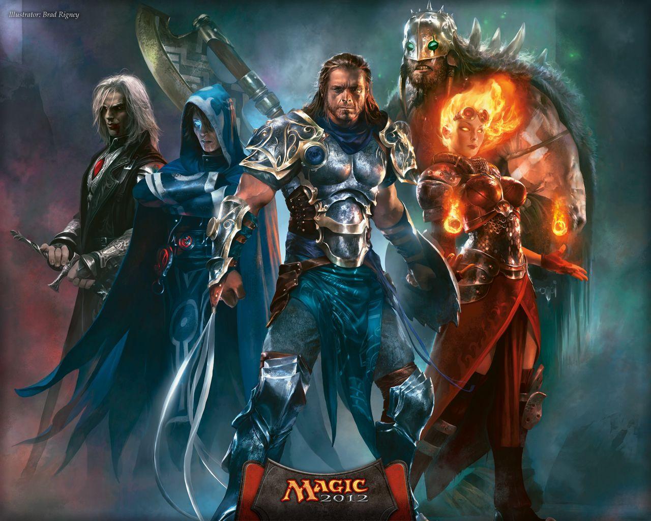 1280x1024 Wallpaper of the Week: Planeswalkers!. MAGIC: THE GATHERING