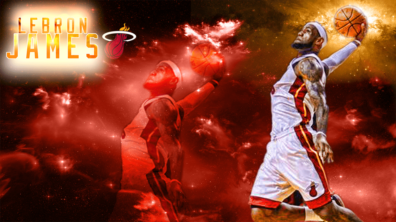 1280x720 Lebron James Wallpaper Miami Heat