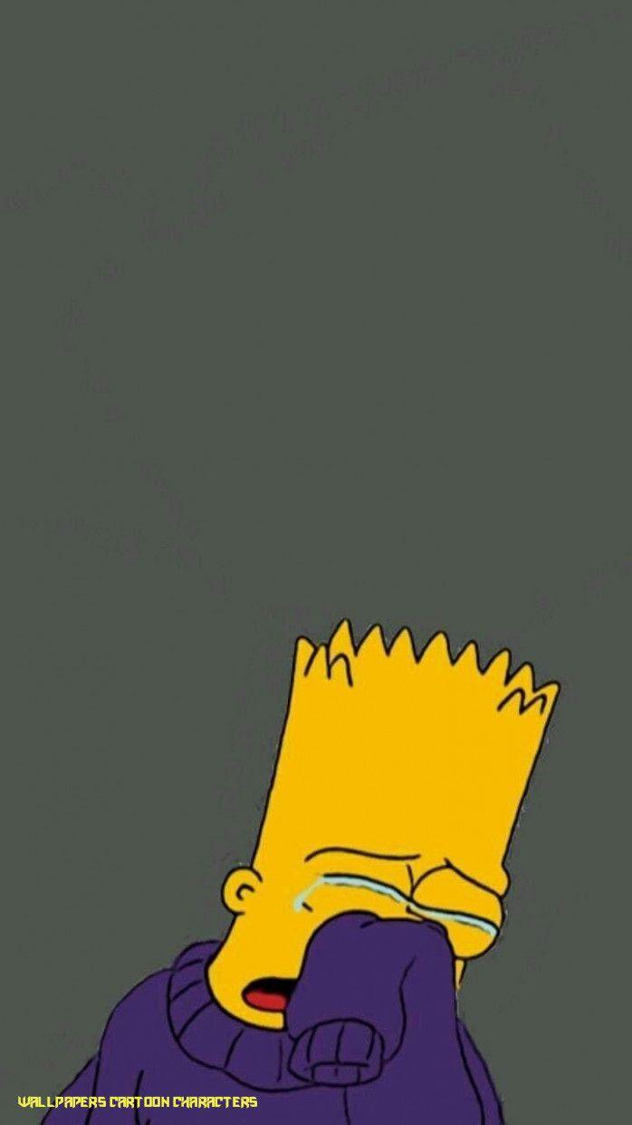 698x1241 Depressing Cartoon Aesthetic Wallpaper
