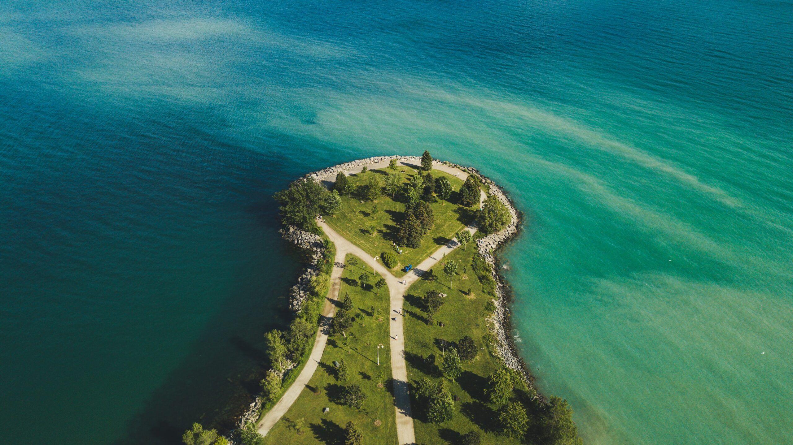 2560x1438 4k Island Nature Wallpaper