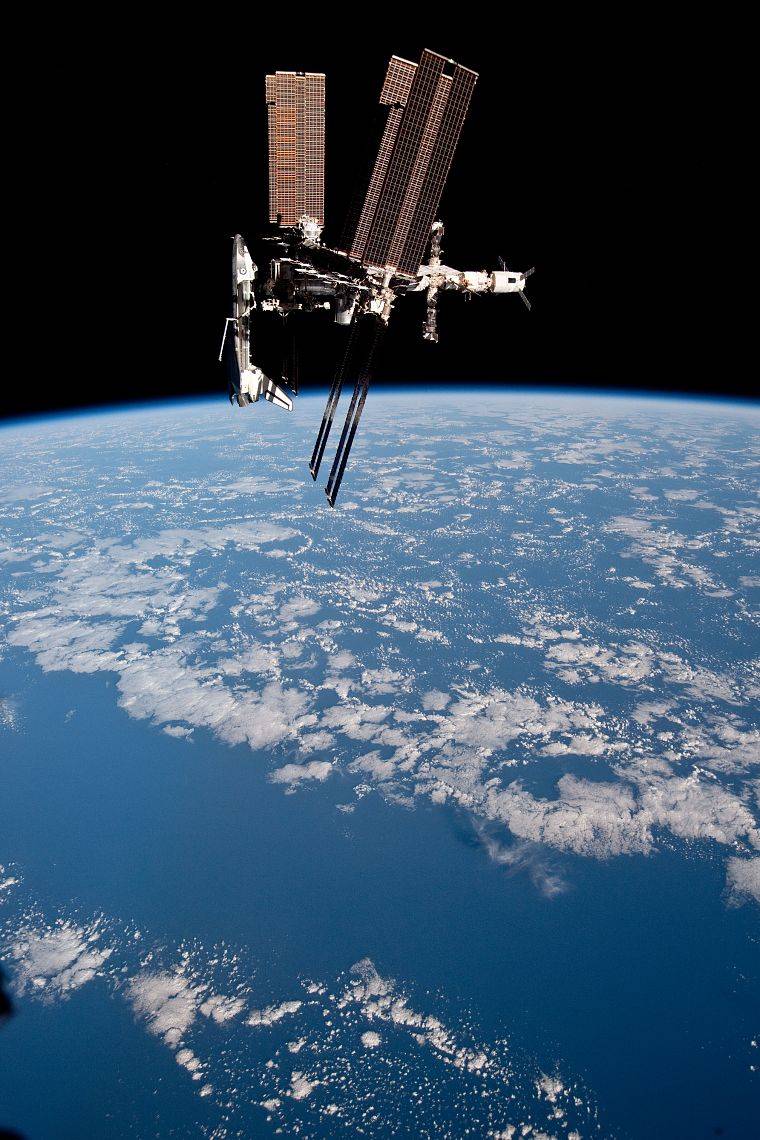 760x1140 ISS, Space Shuttle, NASA, space station, endeavour