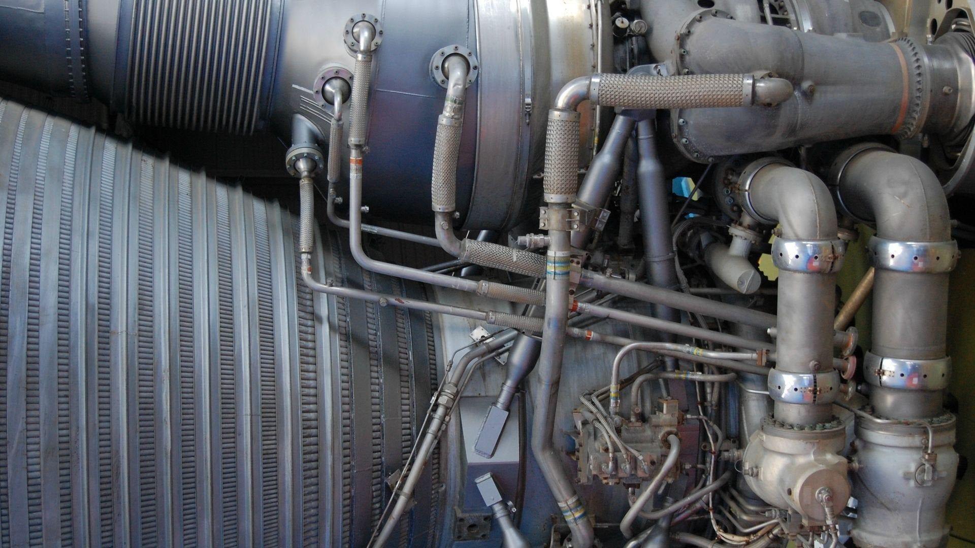 1920x1080 Saturn V Rocket Main Engine (x Post From R Spaceporn) 1920 X 1080