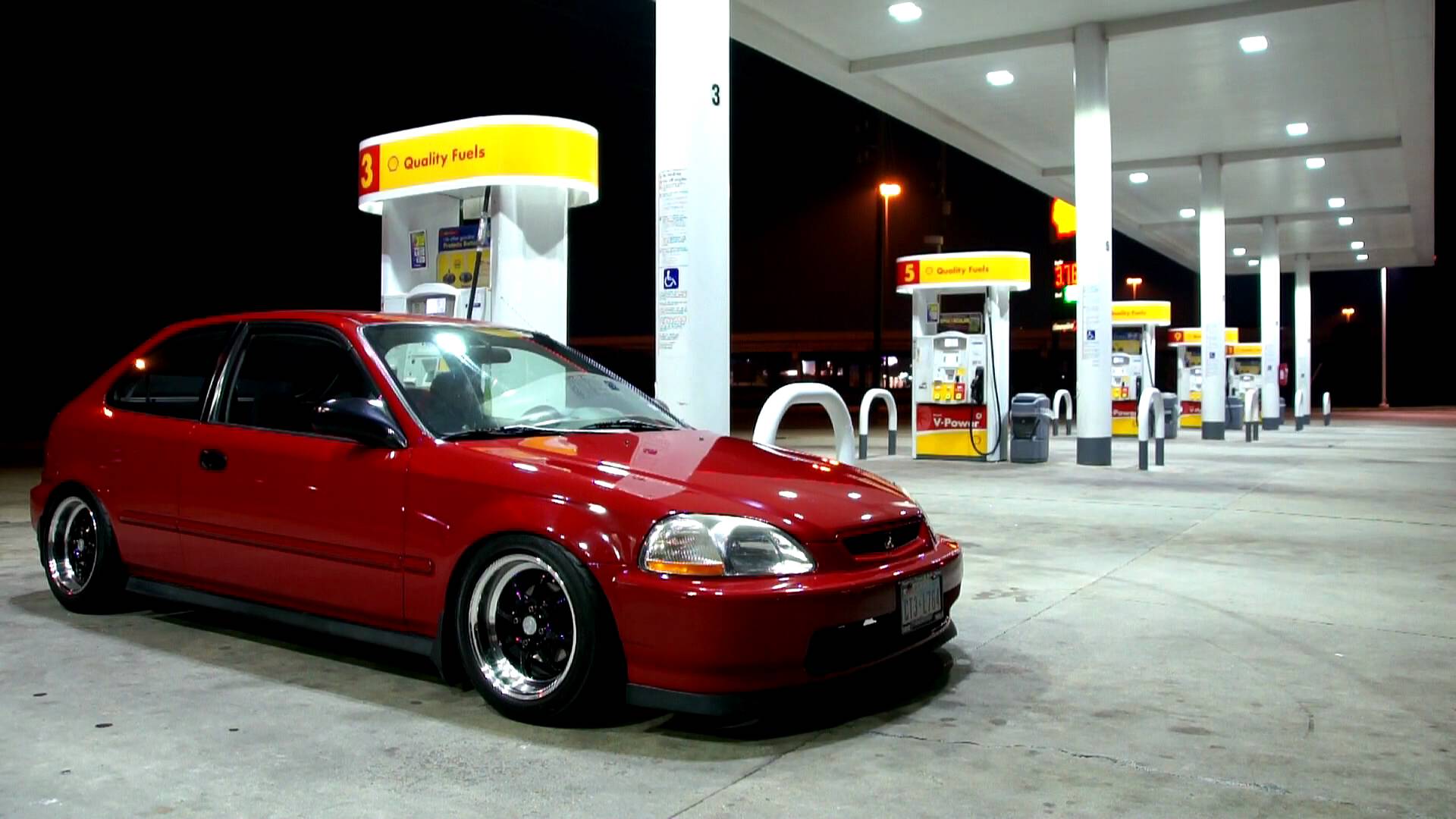 1920x1080 Honda Civic EG Hatch Wallpaper