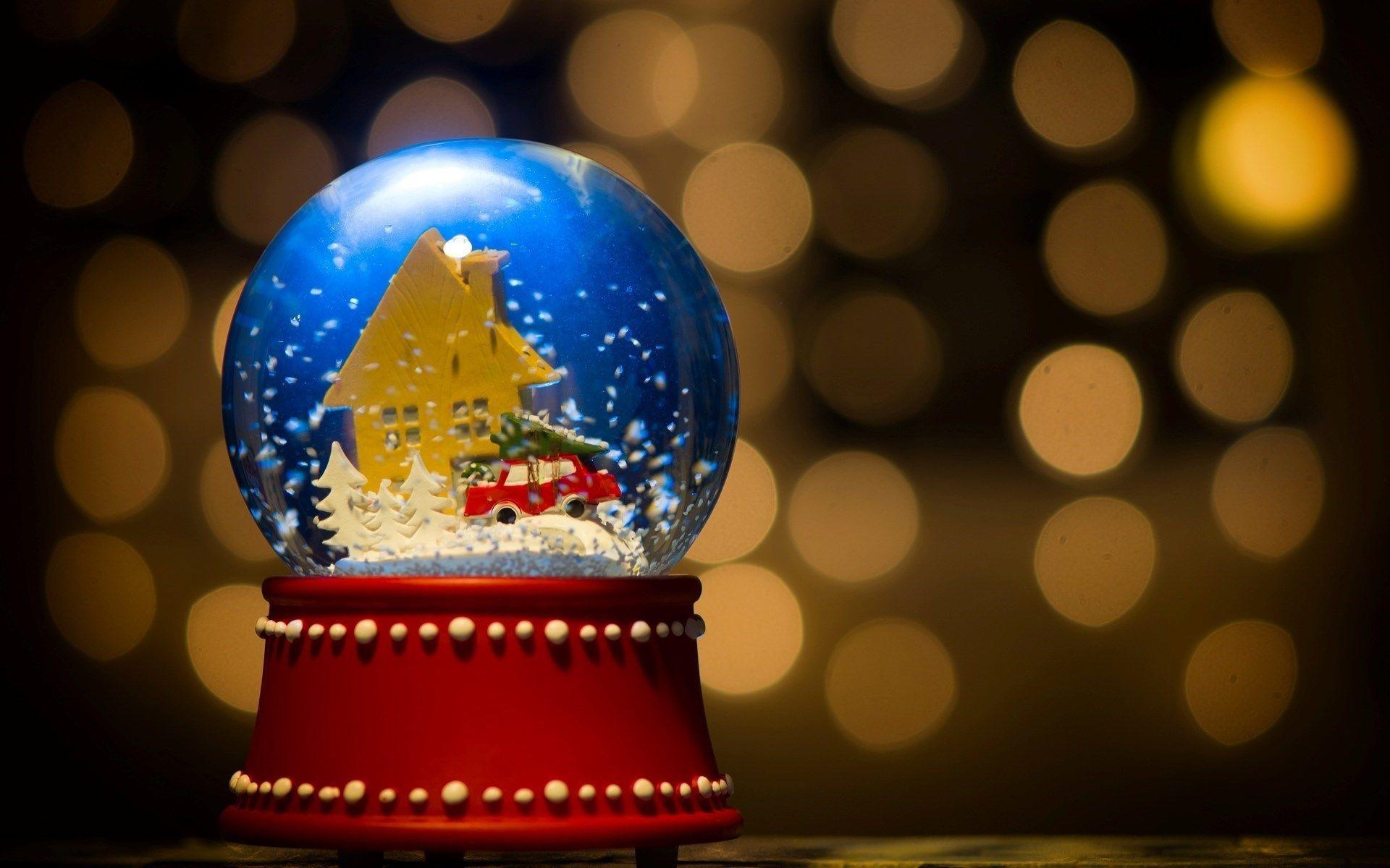 1920x1200 Snow Globe Wallpaper