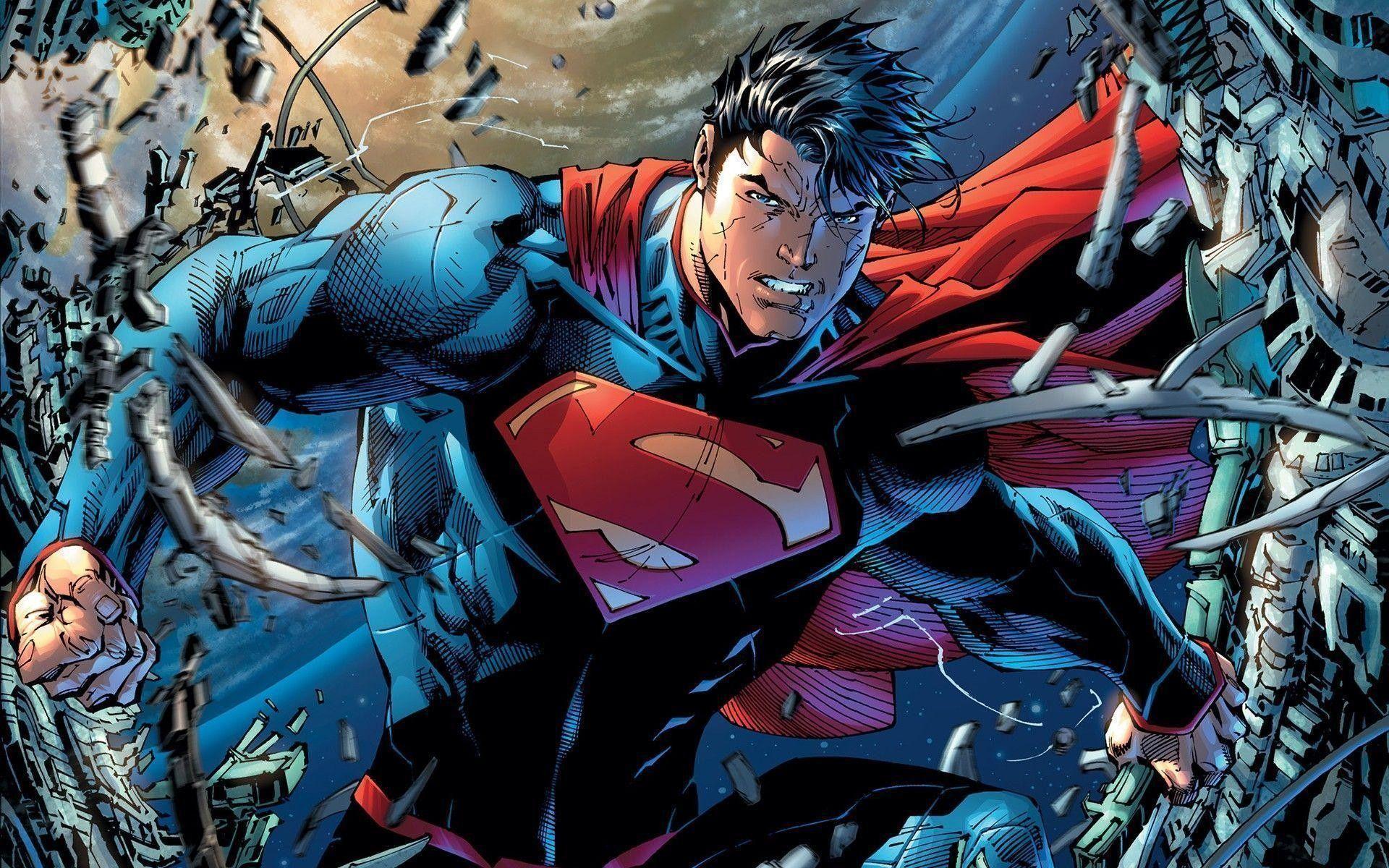 Superman Comic Wallpapers Top Free Superman Comic Backgrounds Wallpaperaccess