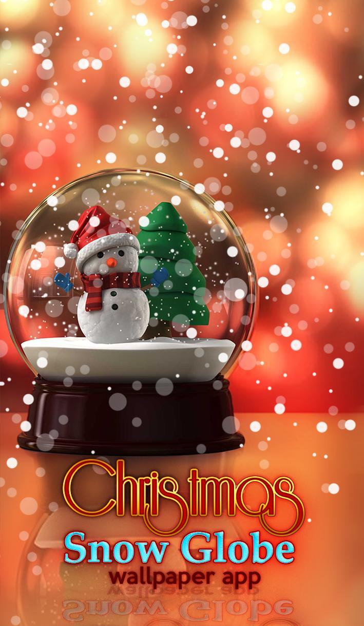 709x1219 Christmas Snow Globe Wallpaper App for Android