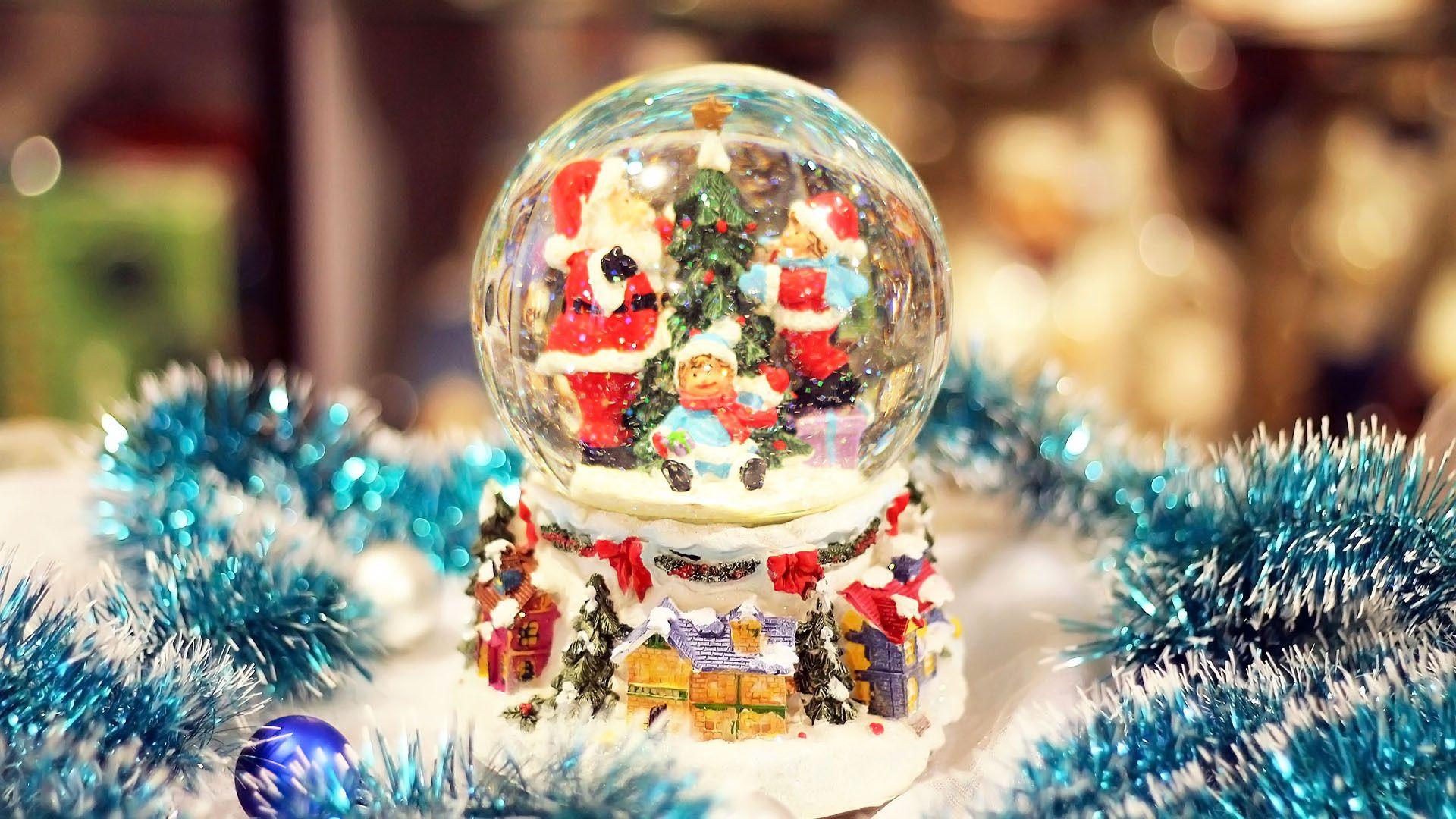 1920x1080 Wonderful Snow Globe Wallpaper 43583 1920x1080px