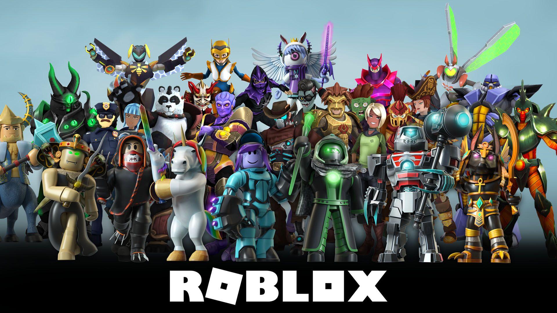 Download wallpapers Blender, 4k, red neon lights, Roblox, Heroes of  Robloxia, Roblox characters, Blender Roblox for desktop free. Pictures for  desktop free