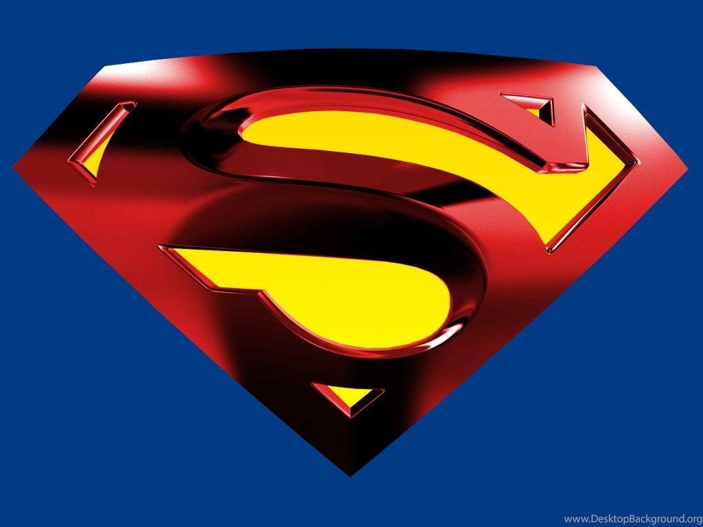 1024x768 Download Superman Logo Wallpaper Full HD Desktop Background