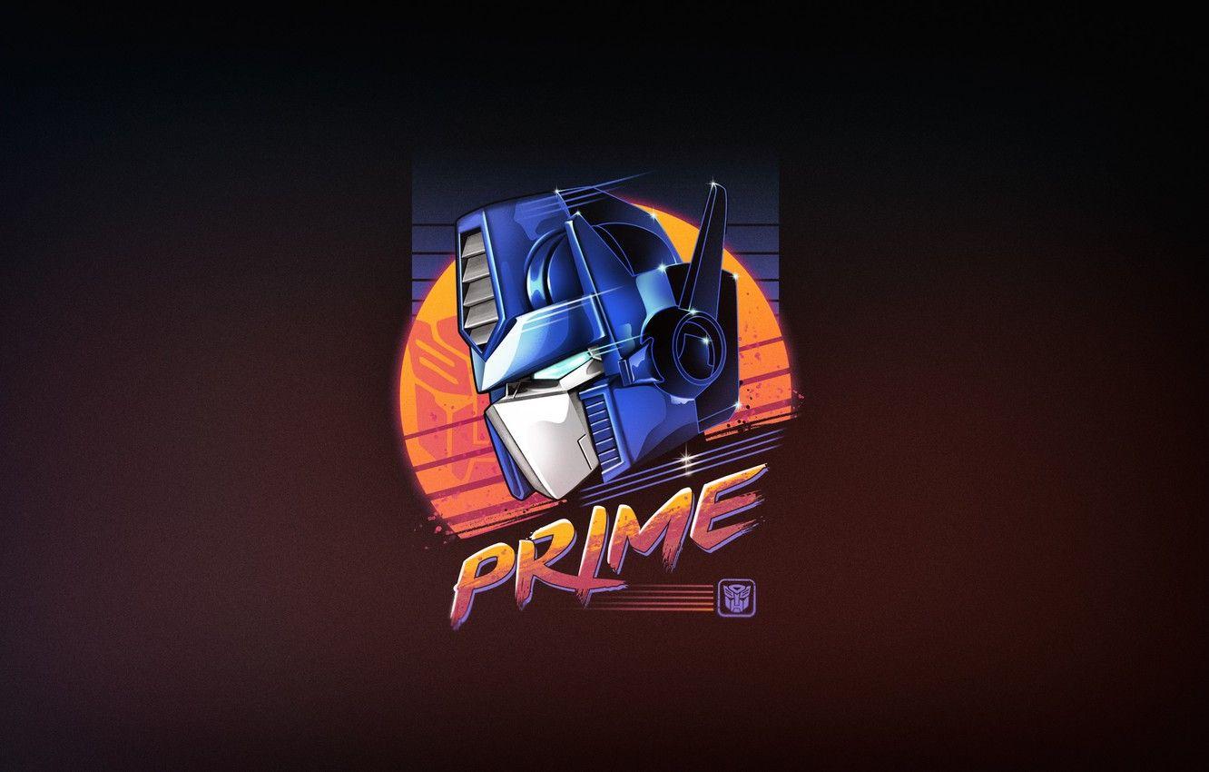 1332x850 Wallpaper Robot, 80s, Neon, Transformers, Optimus Prime, Optimus Prime, Transformer, Prime, Convoy, Optimus, 80's, Synth, Prime, Retrowave, Synthwave, New Retro Wave image for desktop, section минимализм
