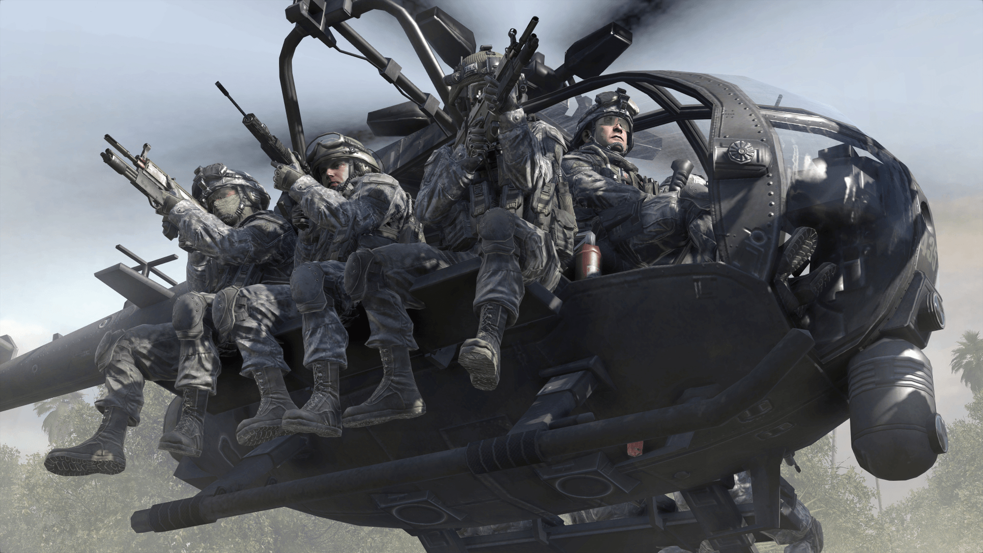 1932x1087 Call Of Duty Modern Warfare 2 Ghost Video Game Wallpaper