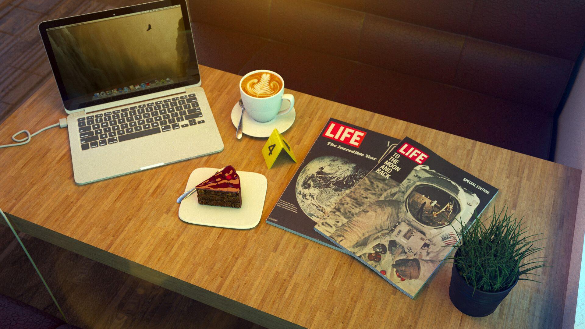 1920x1080 A Coffee Shop Lo FI, Fajar Fazriansyah