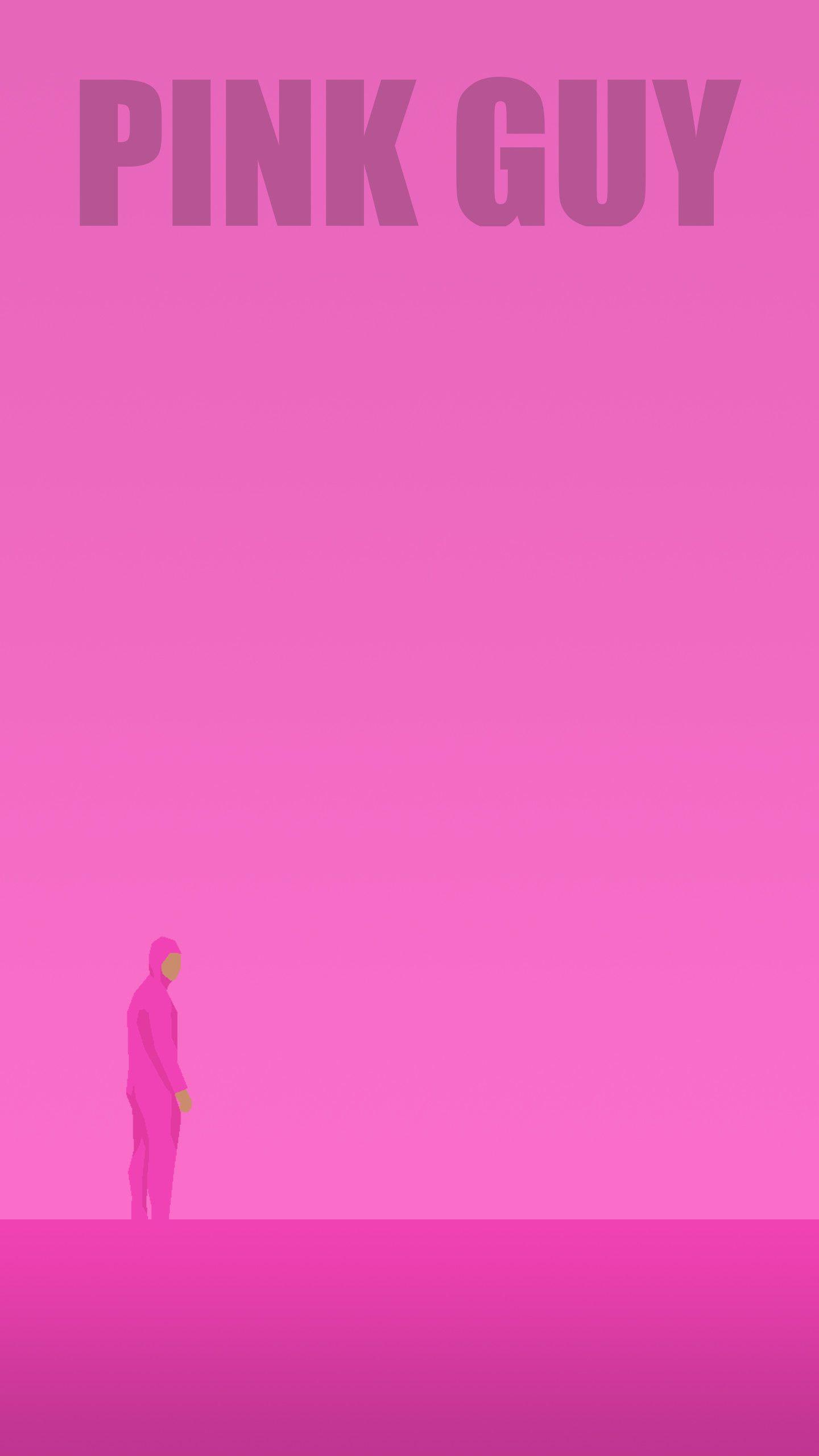 1440x2560 Pink Guy Wallpaper