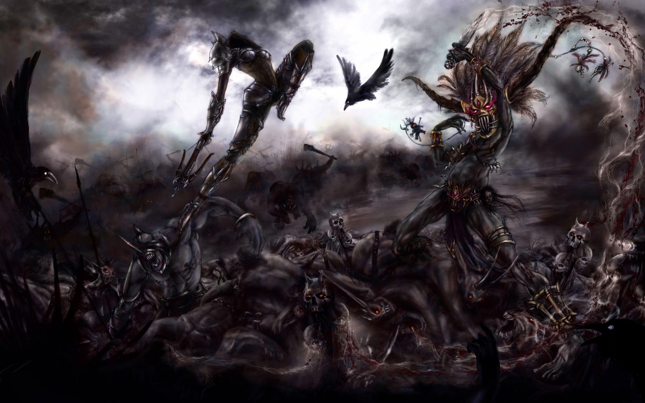 2560x1600 HD Demons Wallpaper
