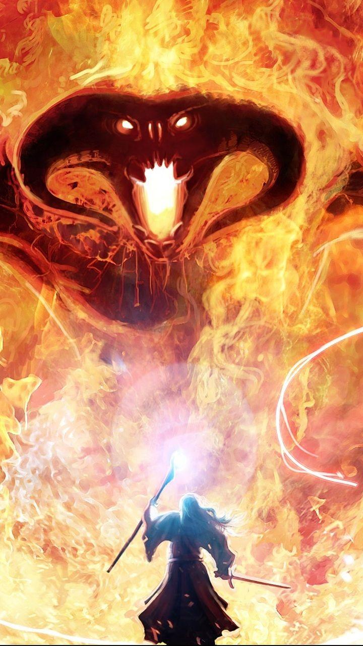 720x1280 the lord of the rings, gandalf, art, the lord