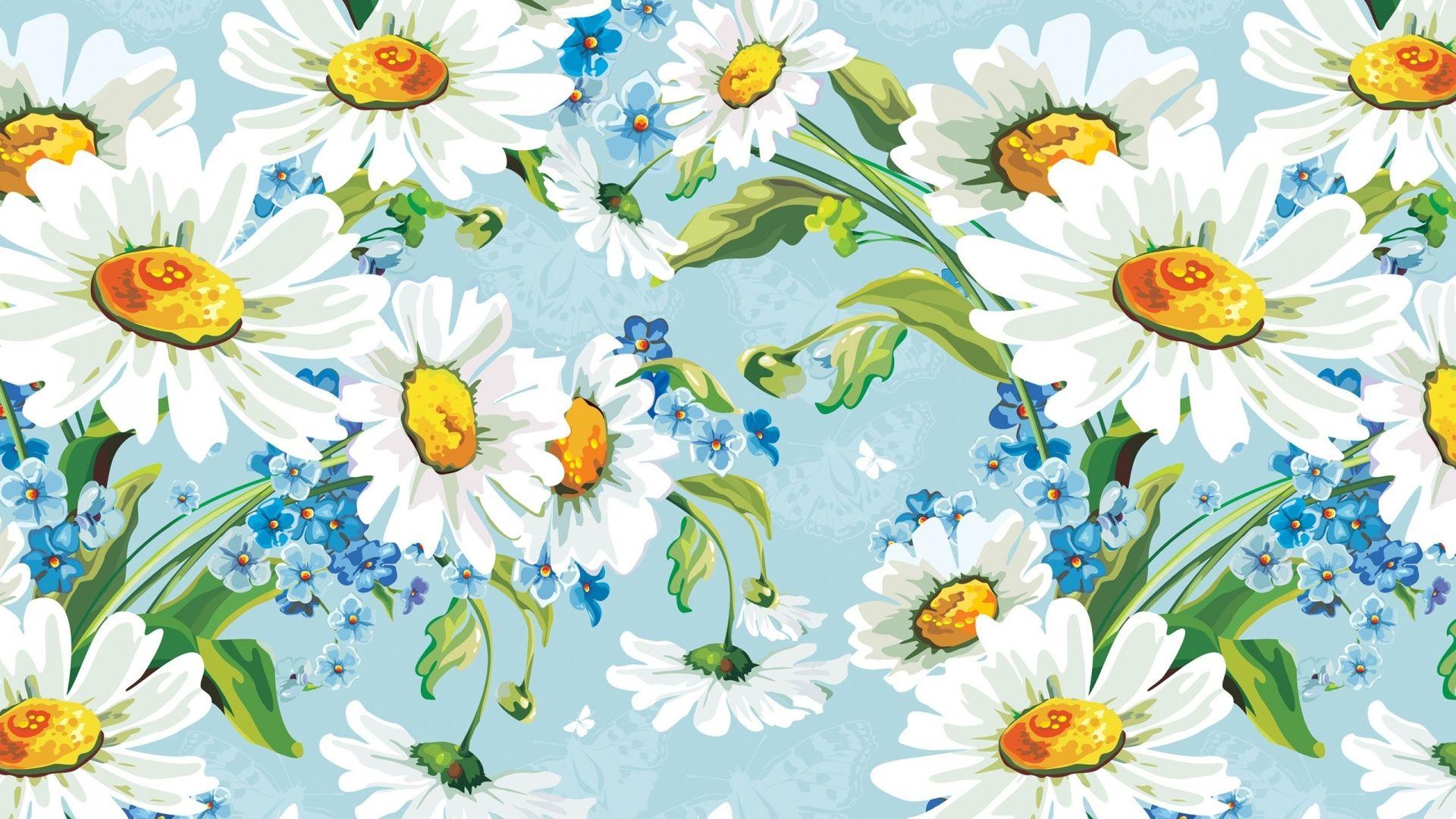 1920x1080 Desktop Daisy HD Wallpaper