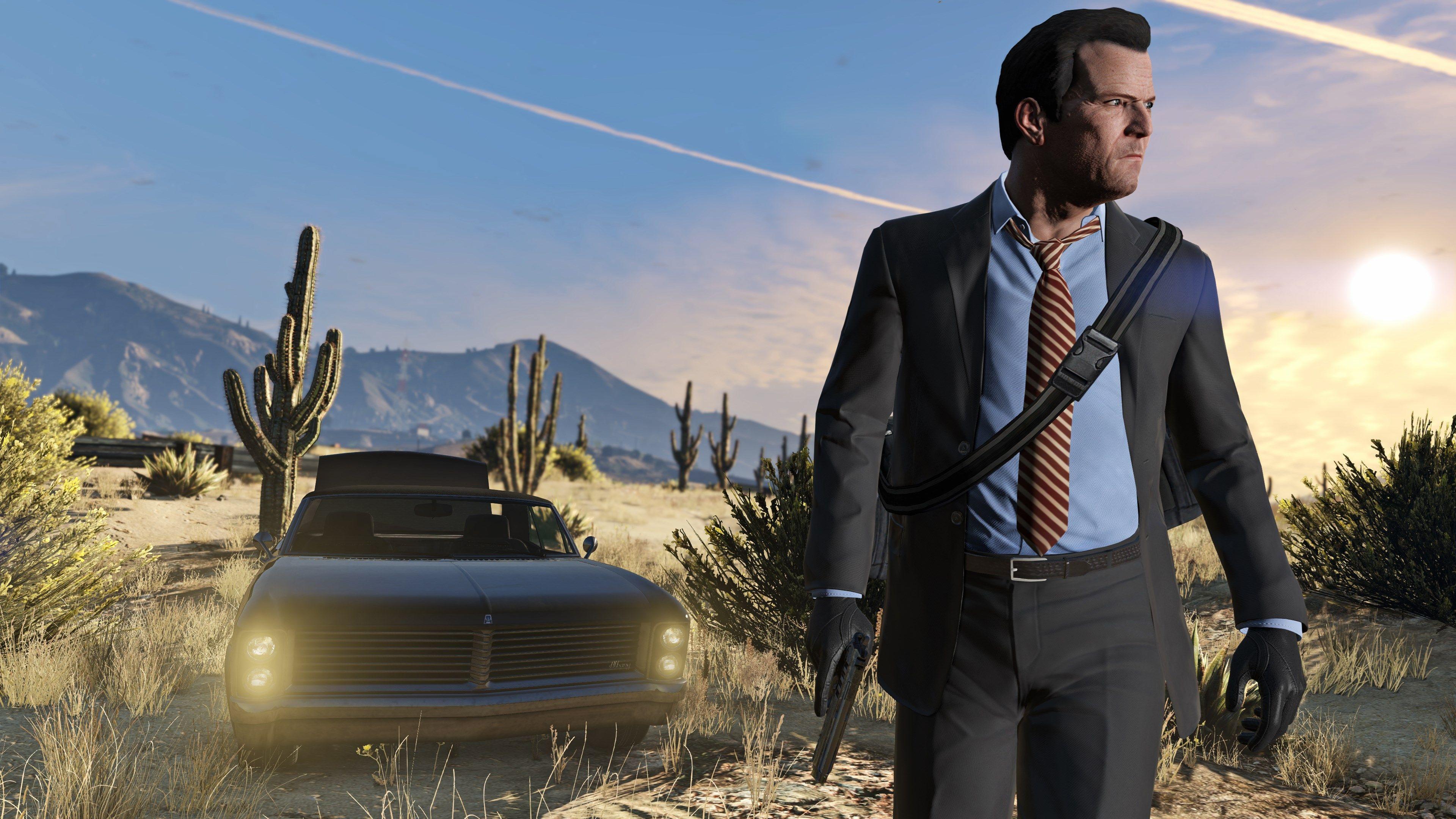 3840x2160 Michael In GTA V 1440x900 Resolution HD 4k Wallpaper