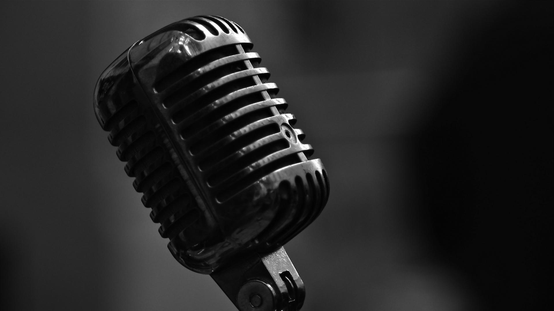 1920x1080 Microphone HD Wallpaper