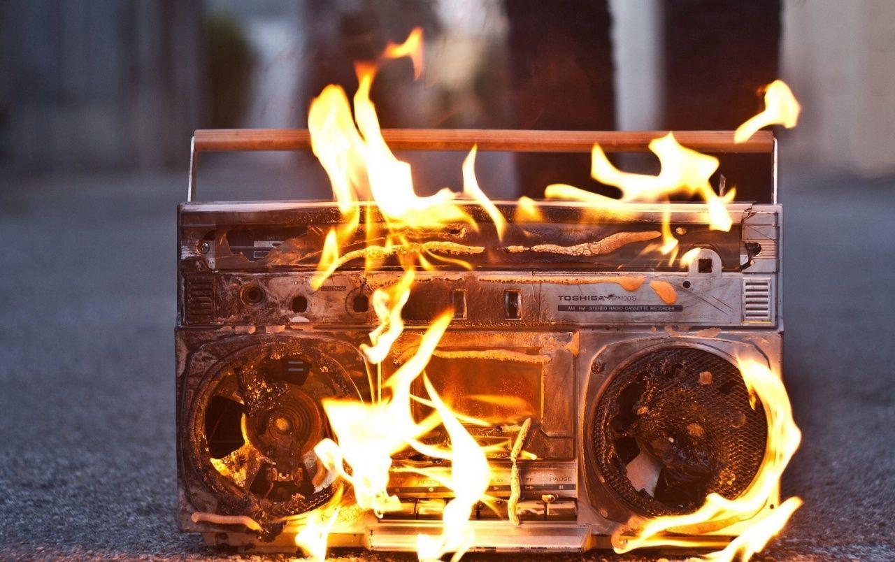 1280x804 Stereo on Fire wallpaper. Stereo on Fire