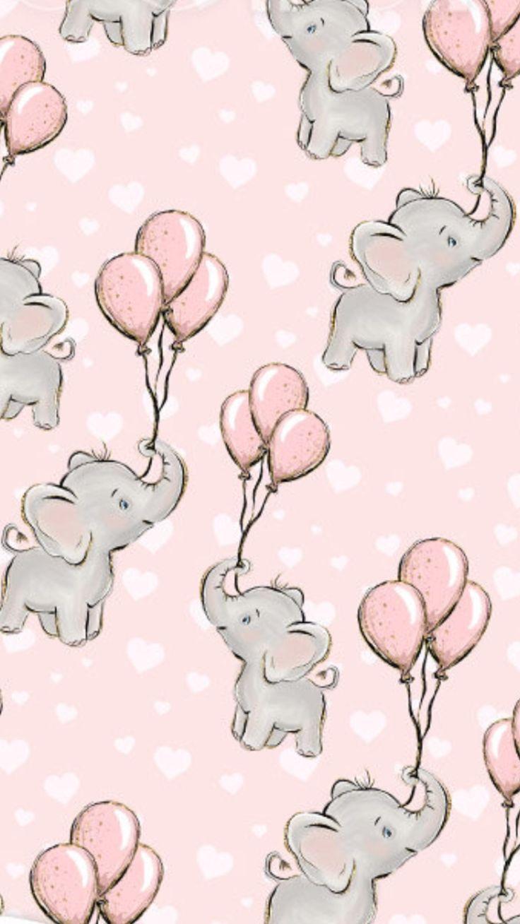 Cute Pink Elephant Wallpapers Top Free Cute Pink Elephant Backgrounds