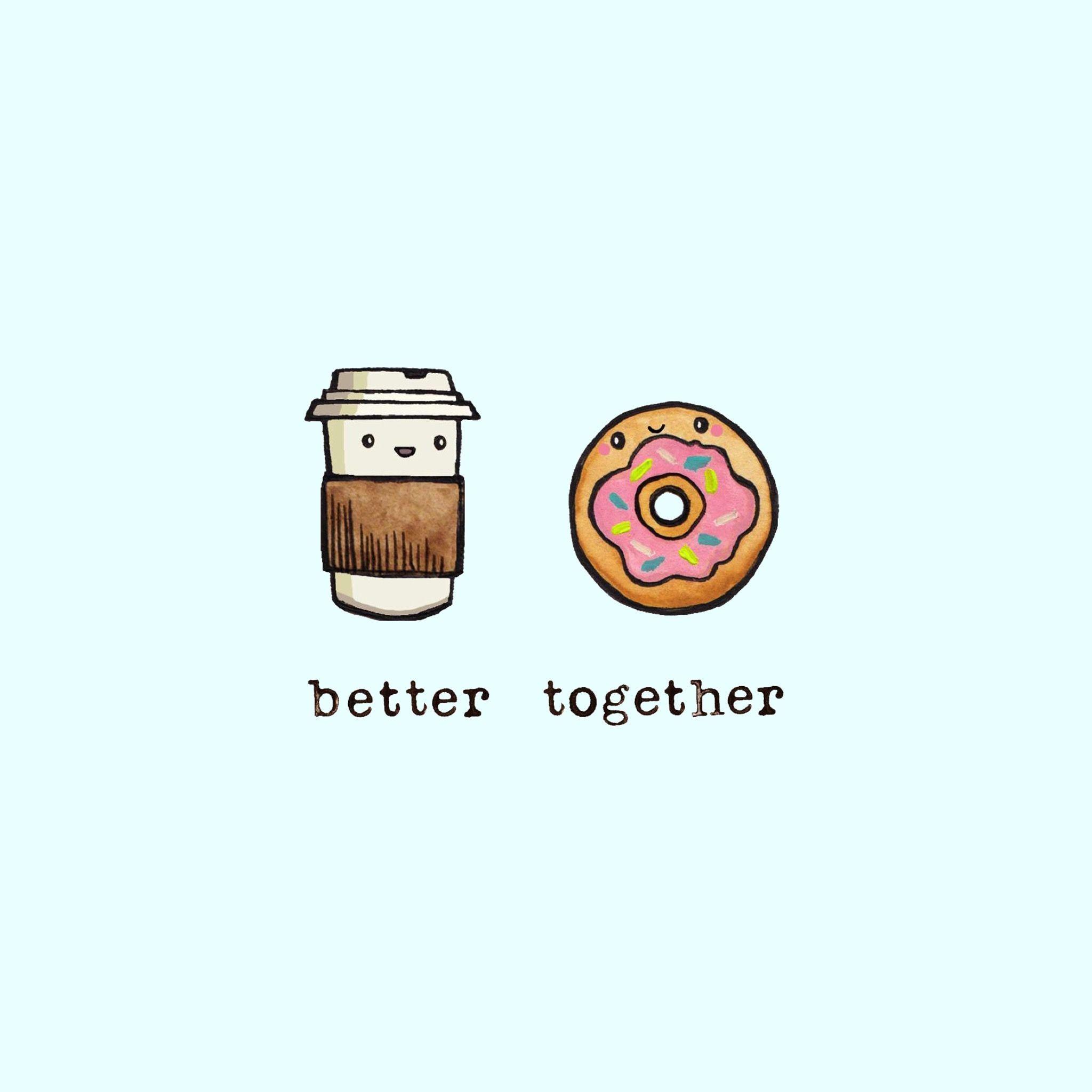 2048x2048 Better Together Wallpaper