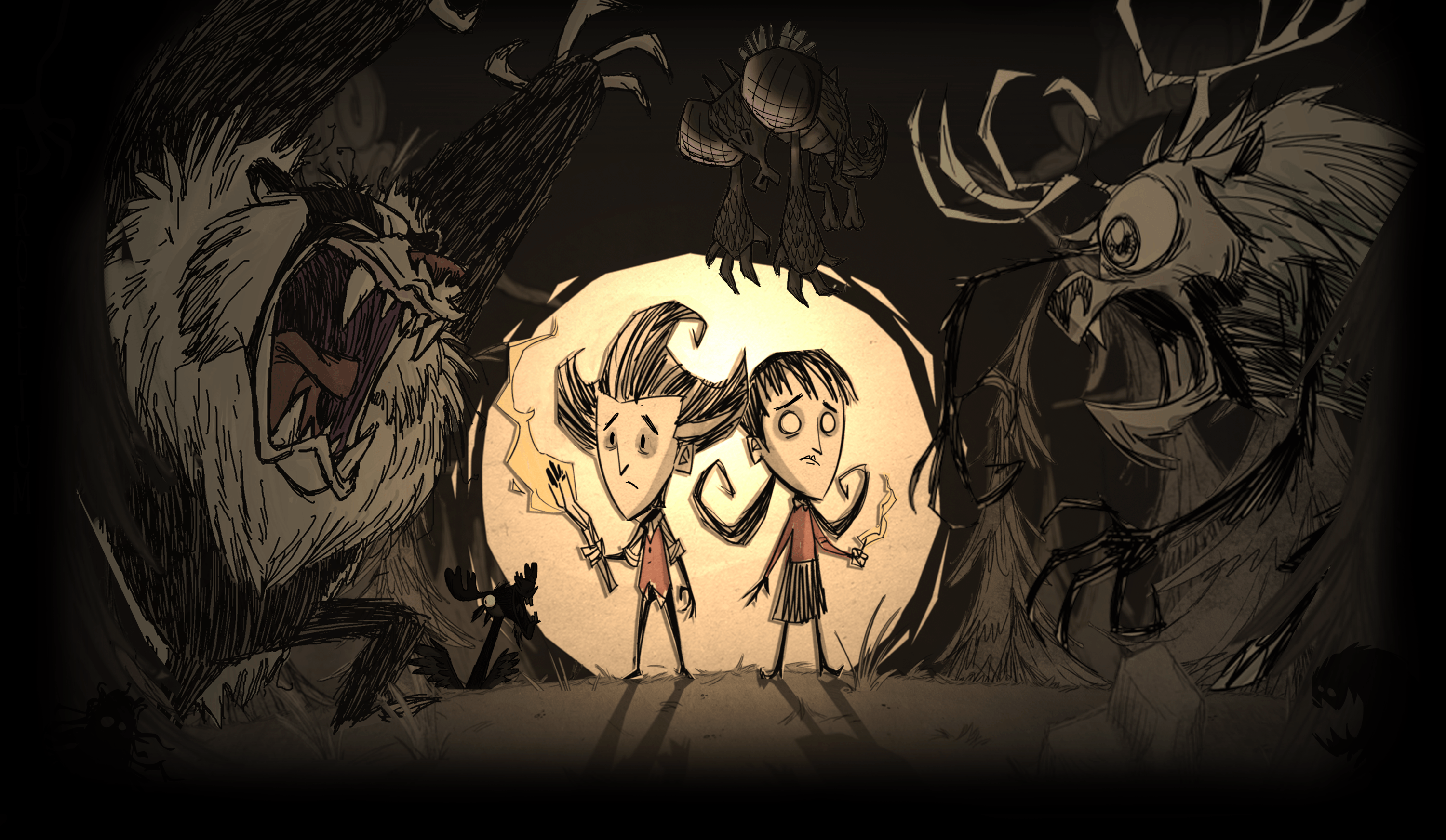 3000x1744 Don't Starve Wallpaper