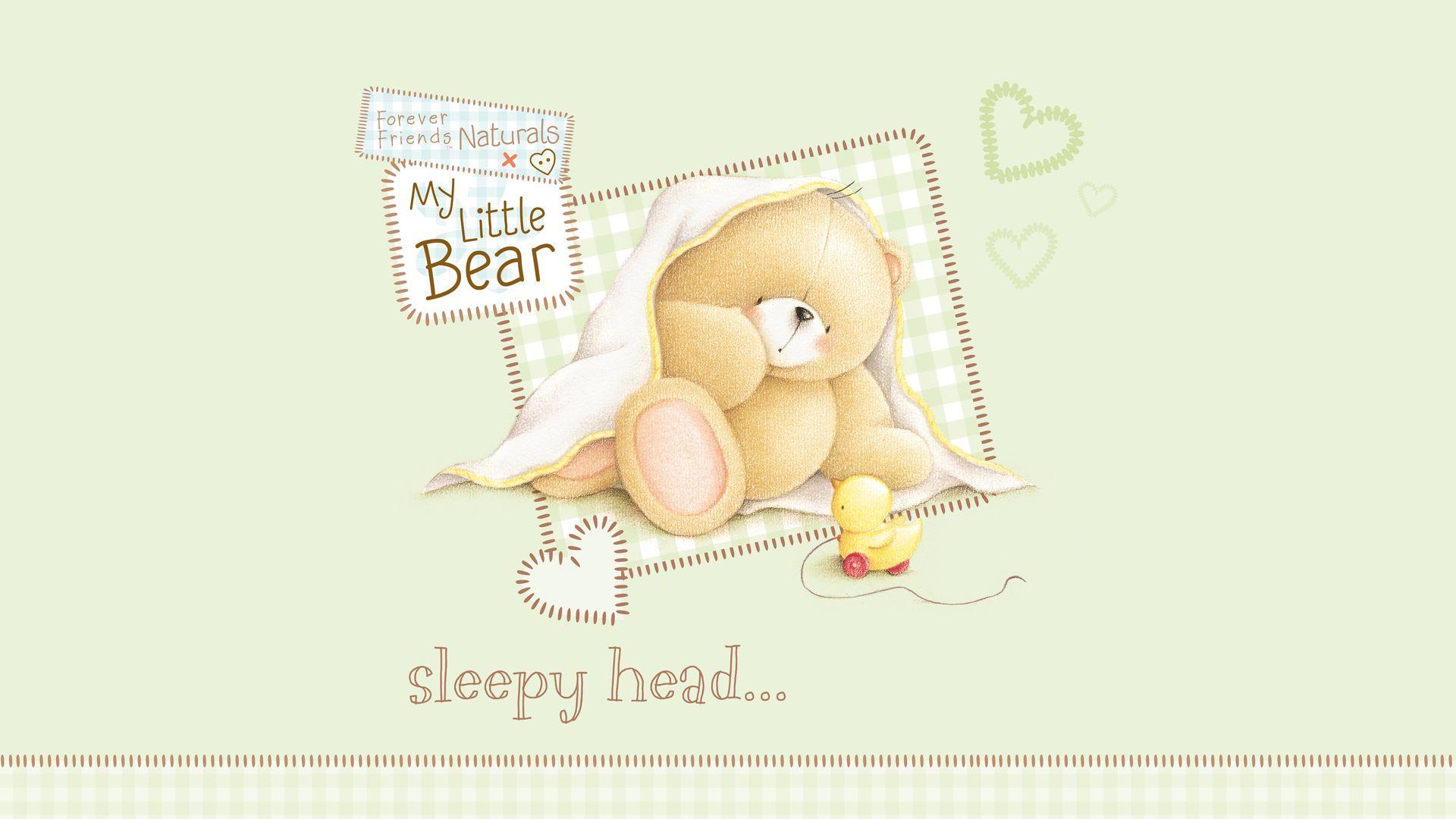 1920x1080 Forever Friend Bear Wallpaper