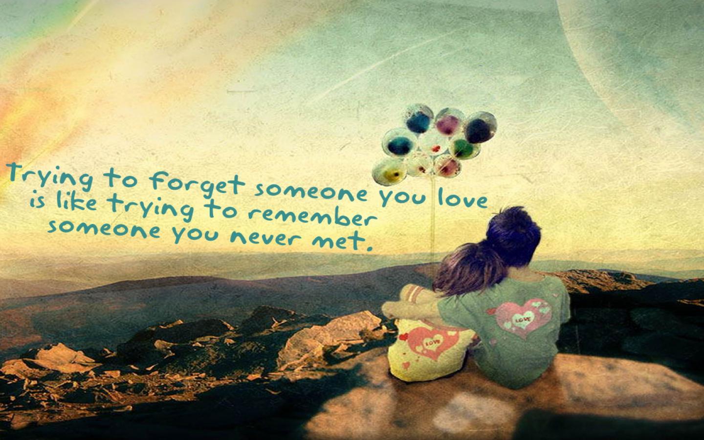 1440x900 Cute Couple Wallpaper With Quotes Free Download > SubWallpaper