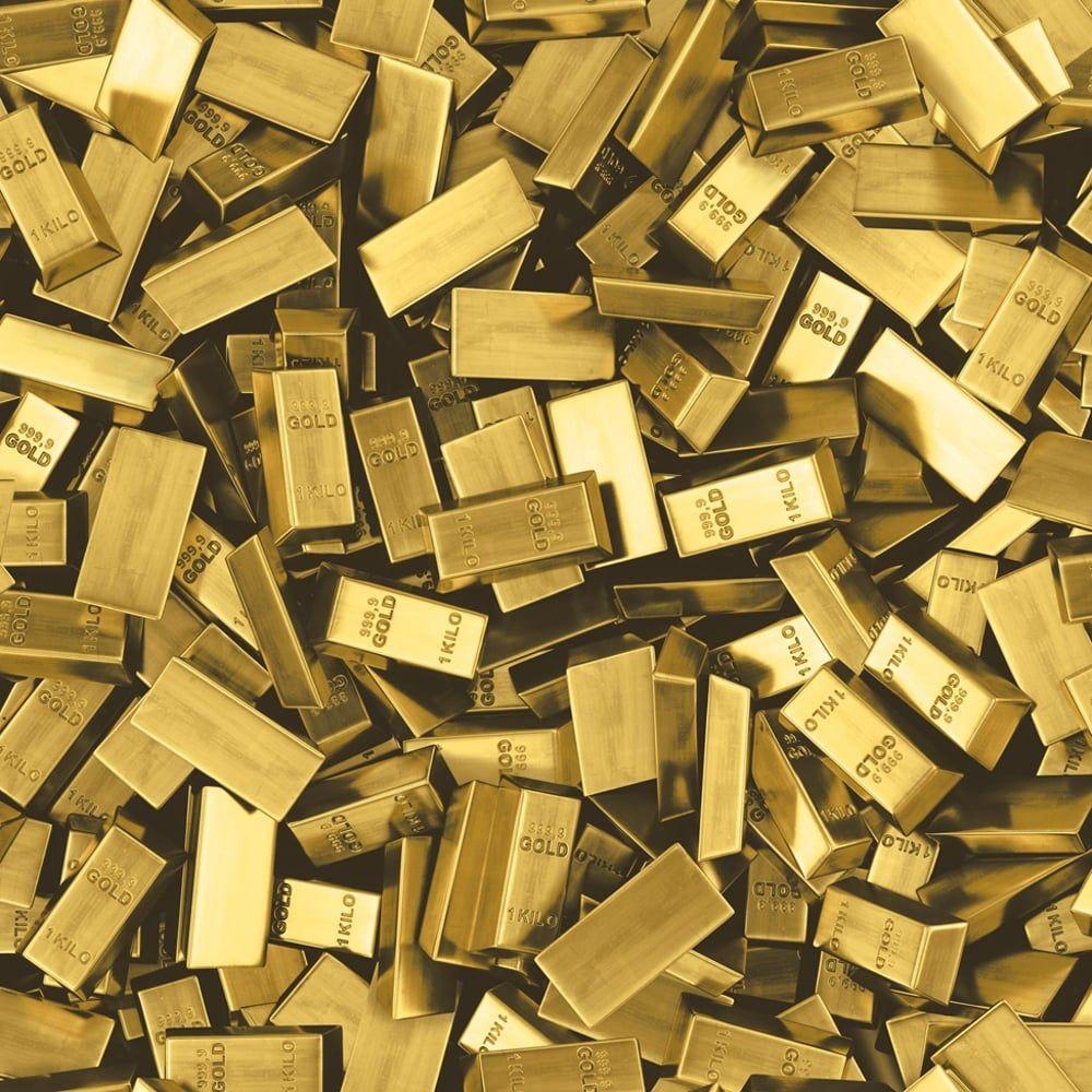 1000x1000 Gold Bars Wallpaper