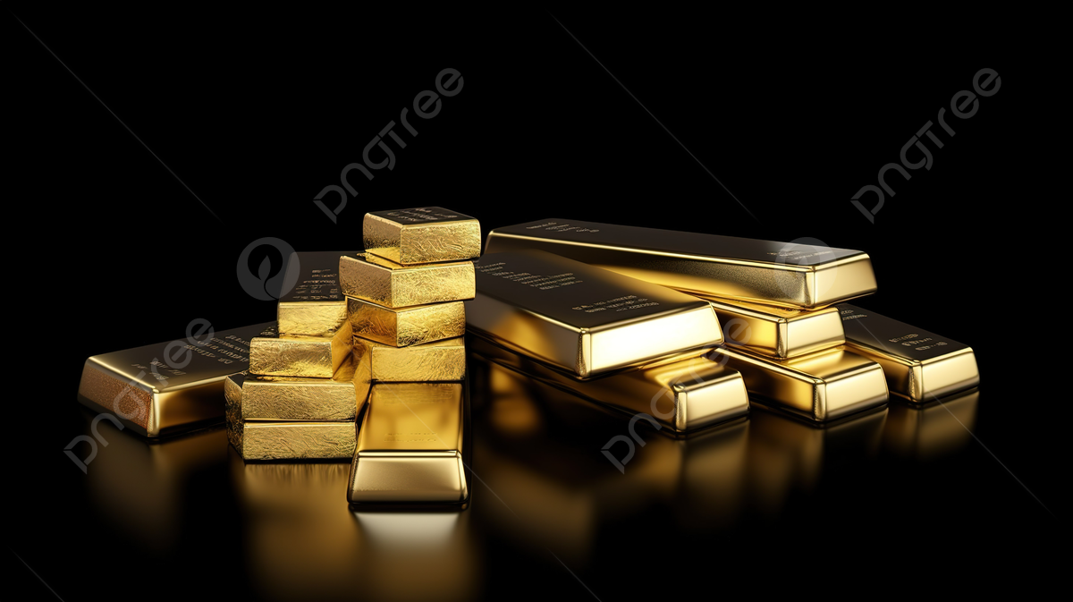 1200x673 Gold Bars Are Piled Up Against A Black Background, 3D Illustration Of Gold Ingots Over Black Background With A Chart, Financial Concept, Horizontal Image Background Image And Wallpaper for Free Download