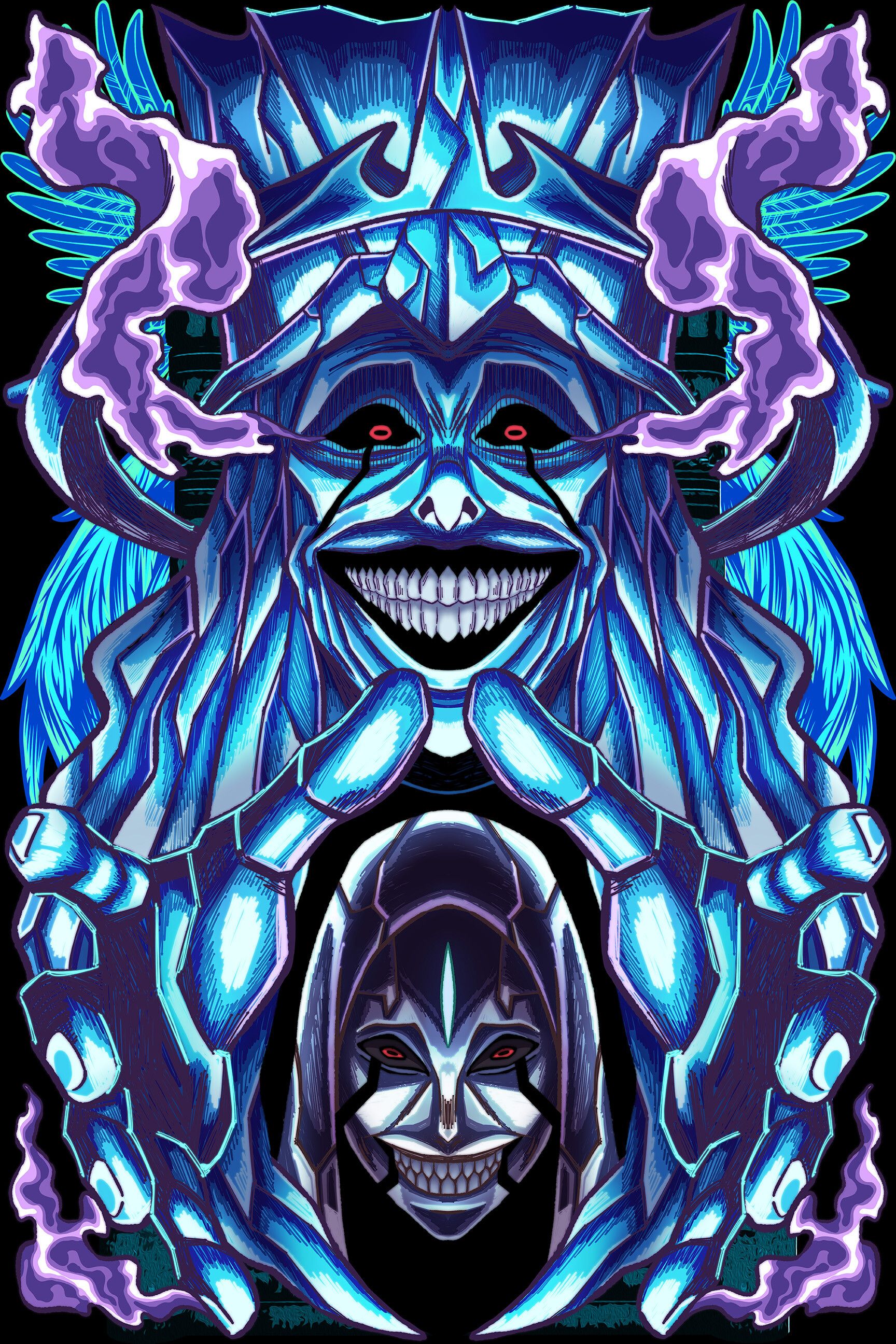 1728x2592 Statue of God (Solo Leveling)