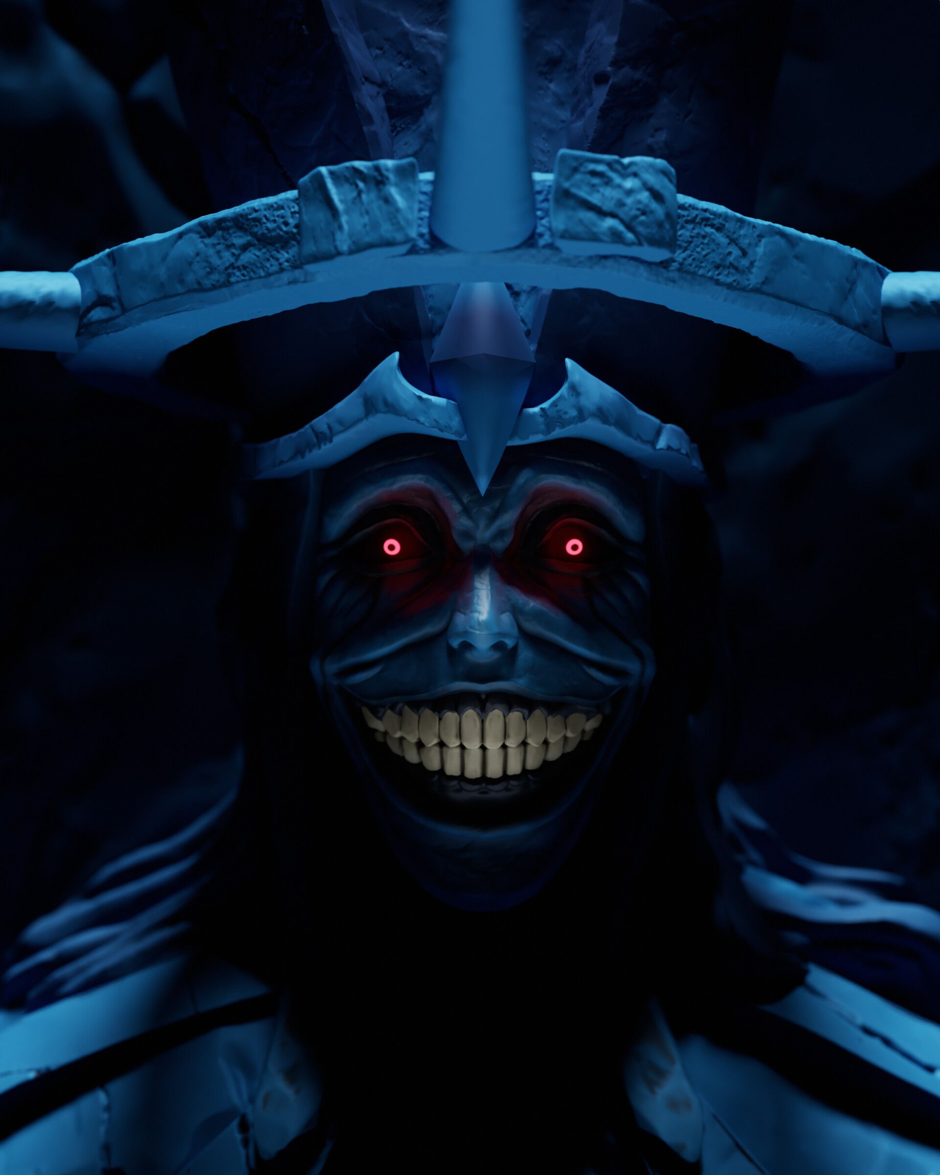 1920x2400 Statue of god Solo Leveling