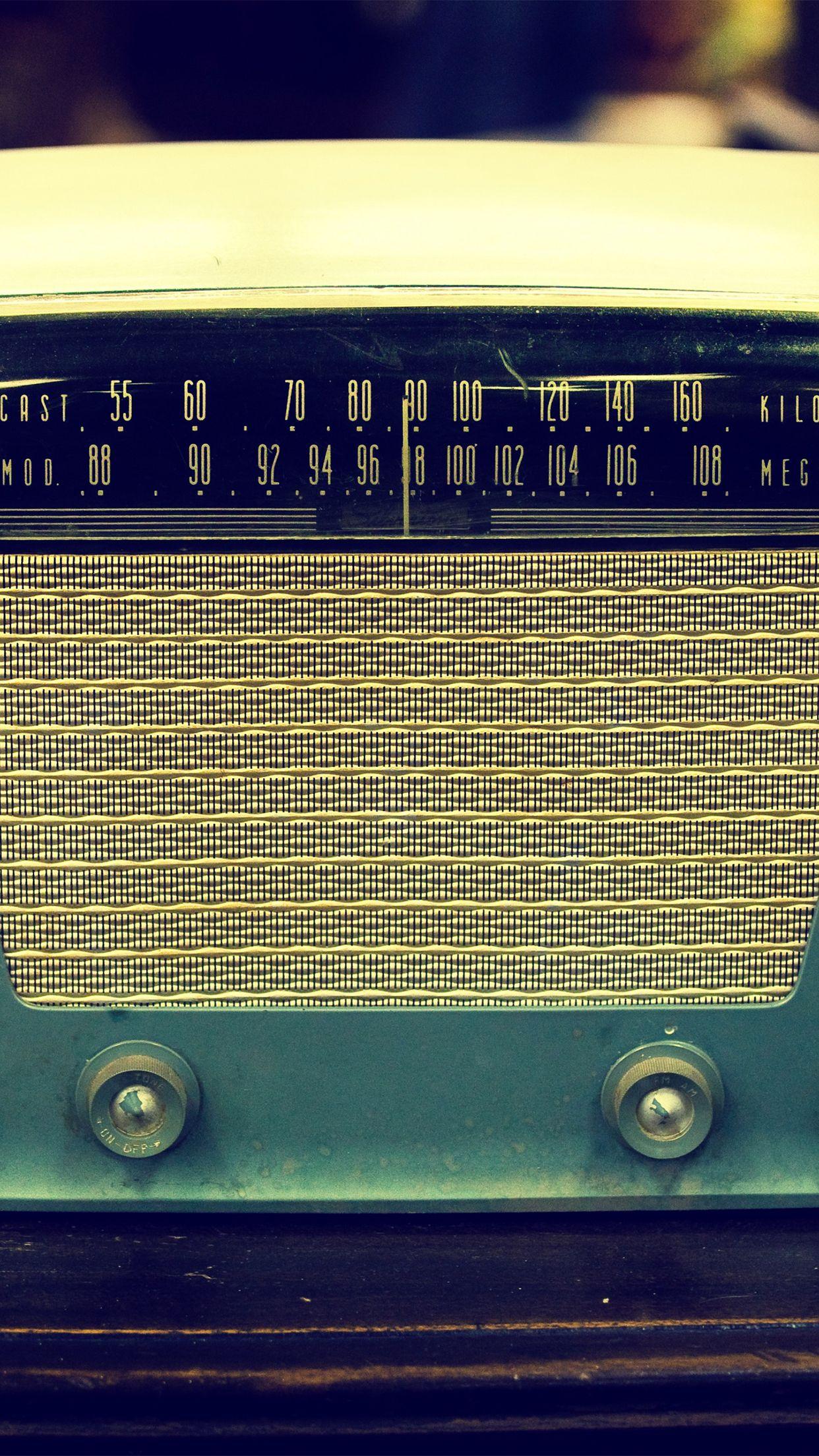 1242x2208 Vintage Radio Wallpaper HD. Ham Radio