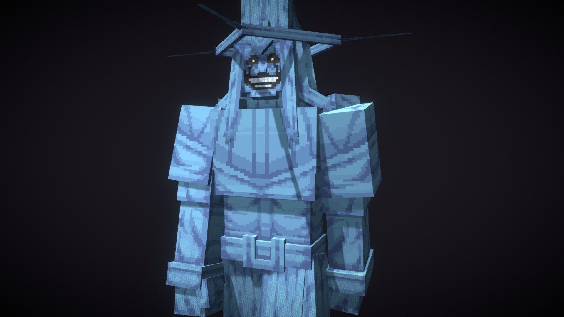 1920x1080 Statue god Solo Leveling model by robertii [e272559]