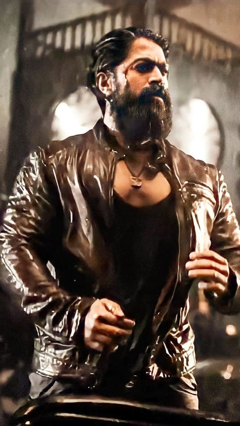 800x1422 K G F Yash In Black Jacket, k g f, yash, black jacket, HD phone wallpaper